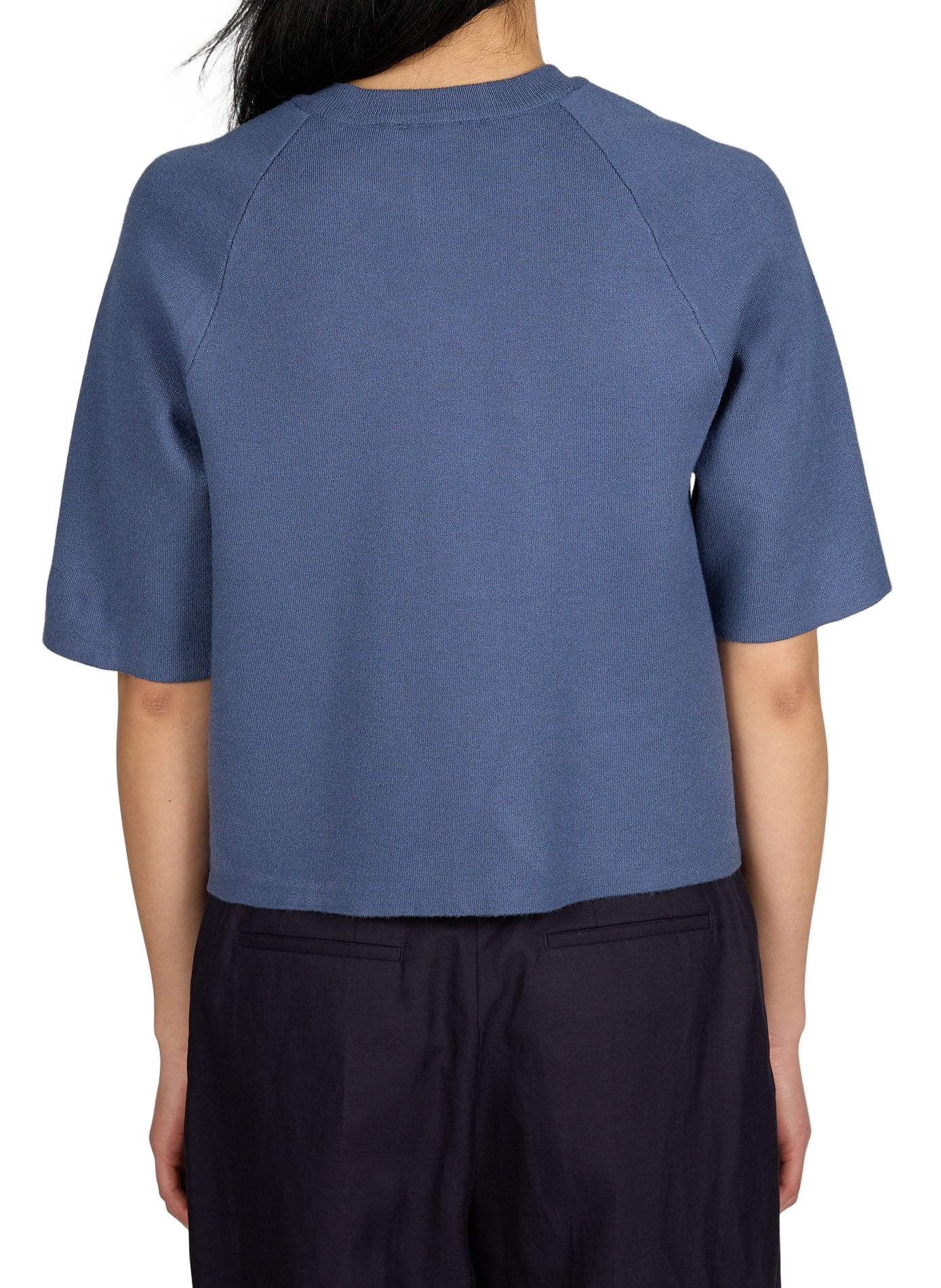 Buttoned vest 3/4 sleeves MSCH Blue