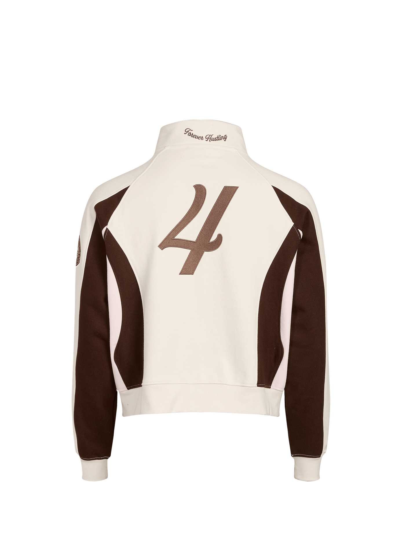 Chaqueta Trevi Track de algodón mezclado JACKER. Beige