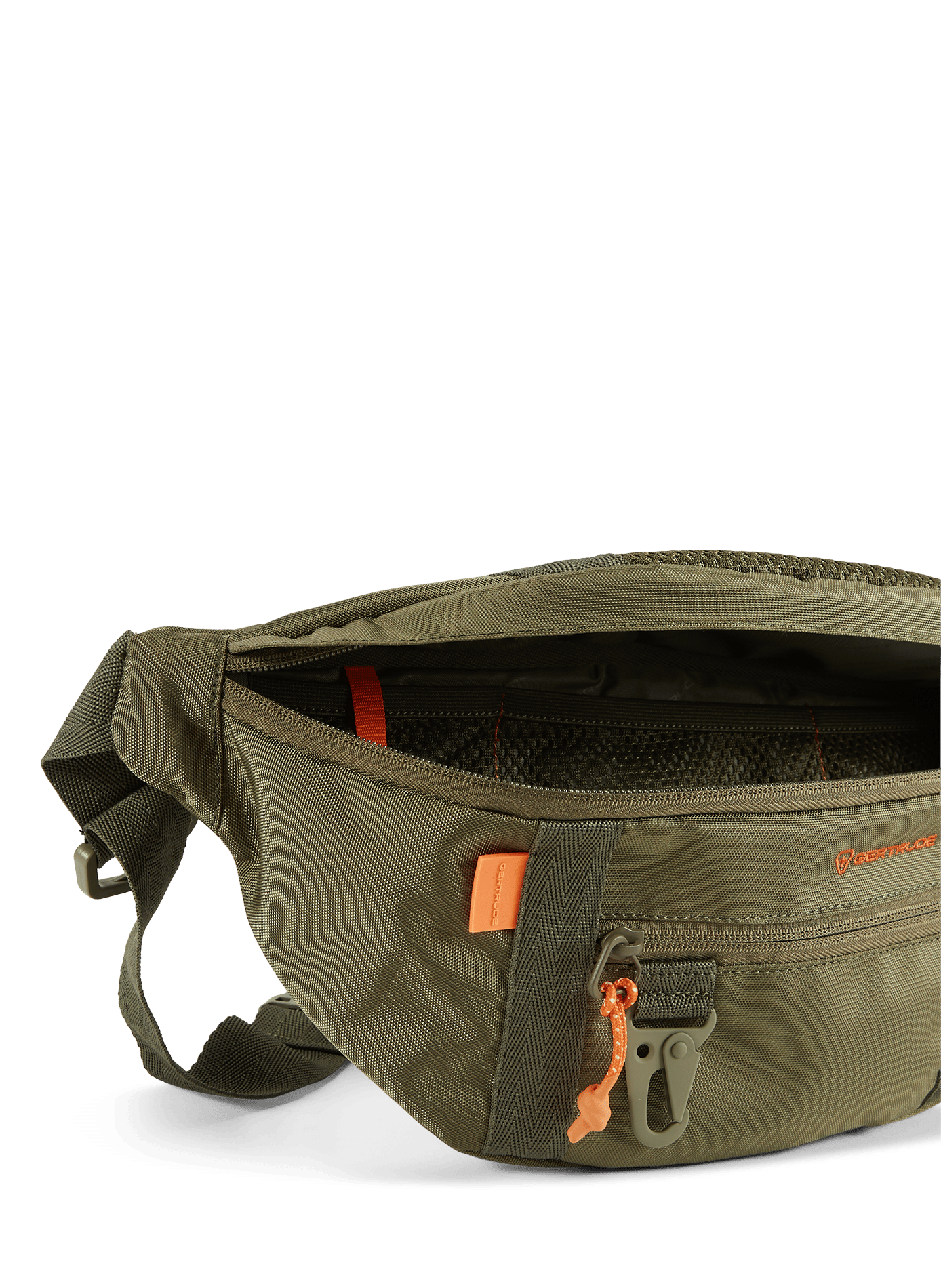 Fascia da vita Pitou unita con zip GERTRUDE ET GASTON Kaki