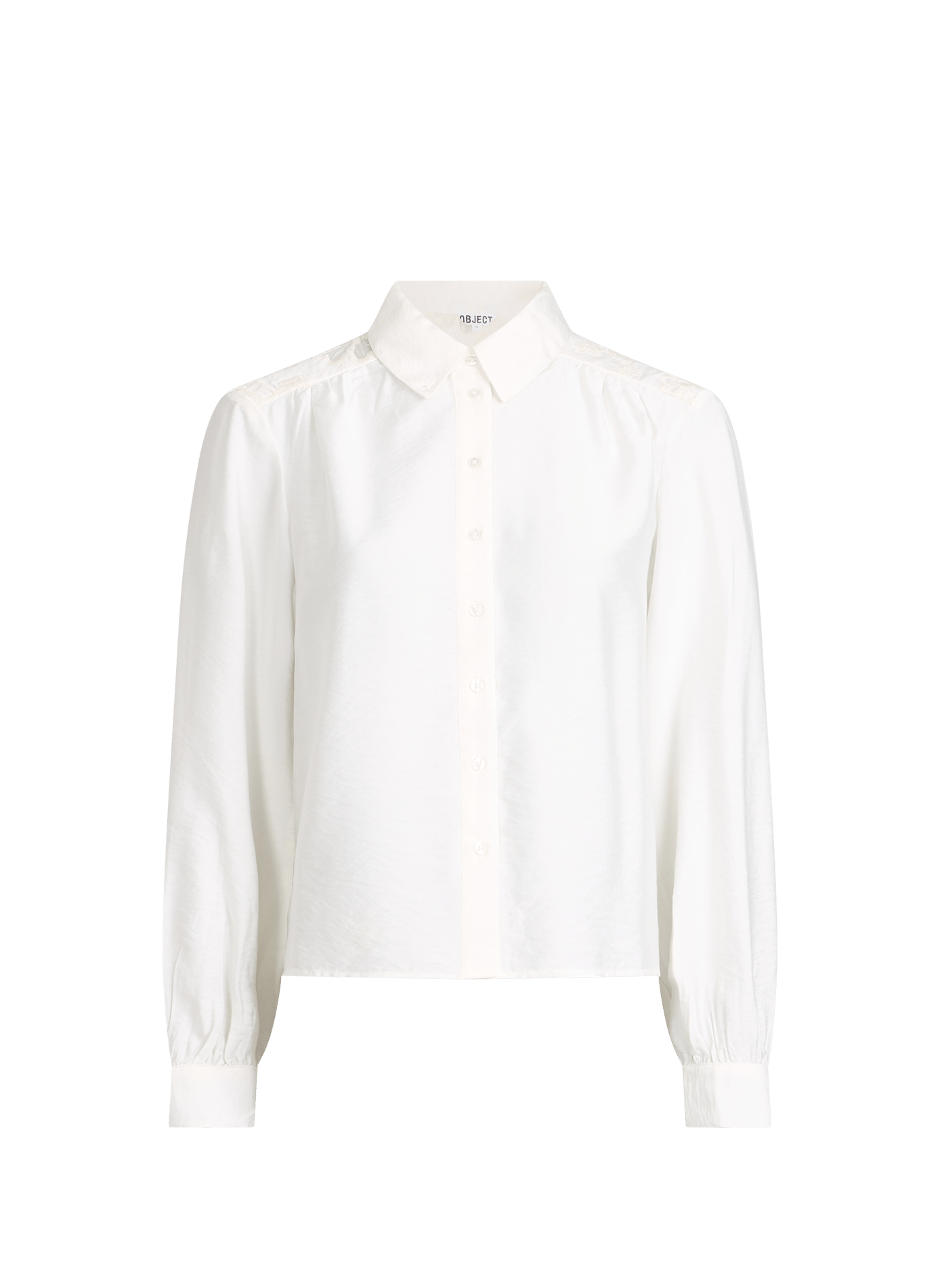Chemisier fluide Objuno  OBJECT Blanc