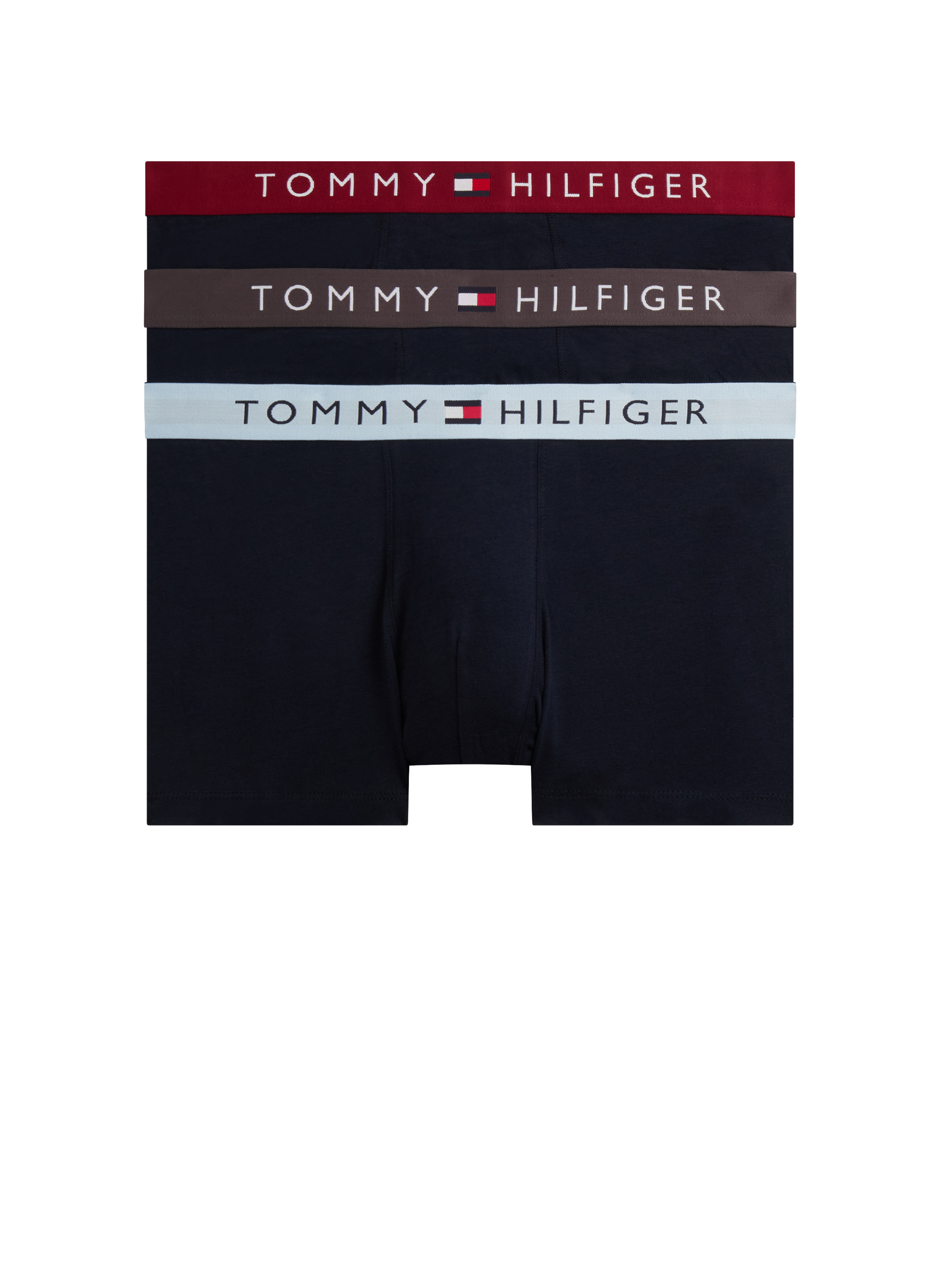 Lot de 3 caleçons en coton TOMMY HILFIGER Noir