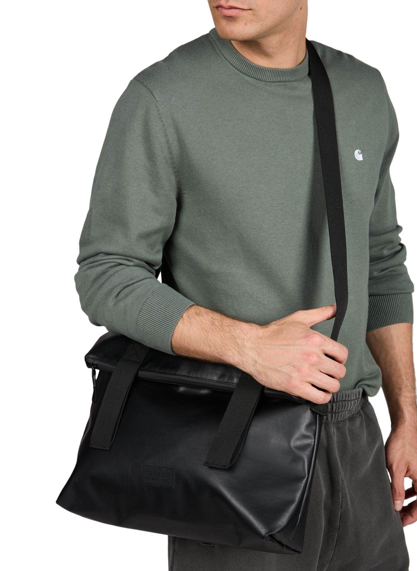Fold sign messenger work bag TUCANO Black