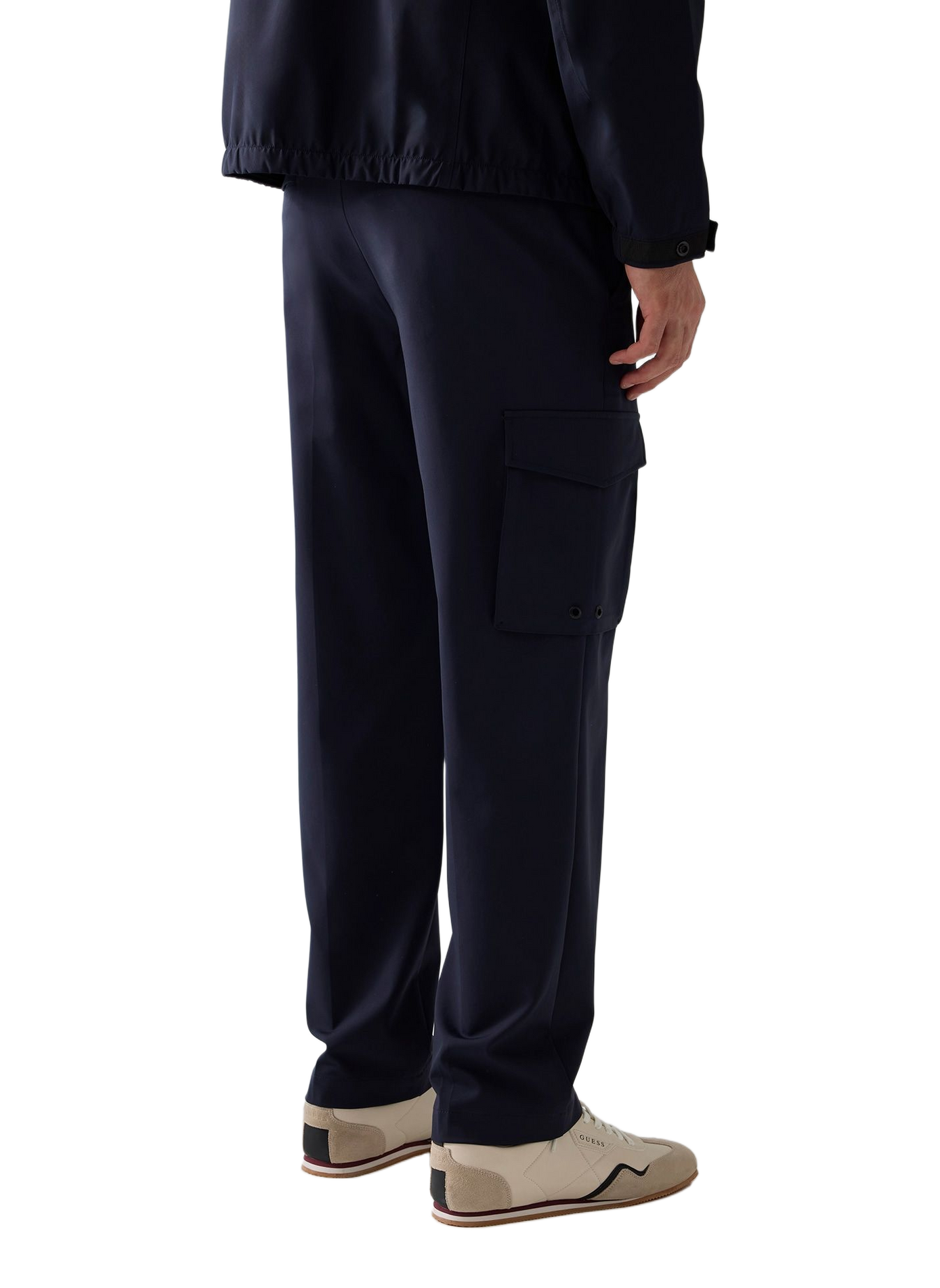 Plain cargo pants GUESS Blue