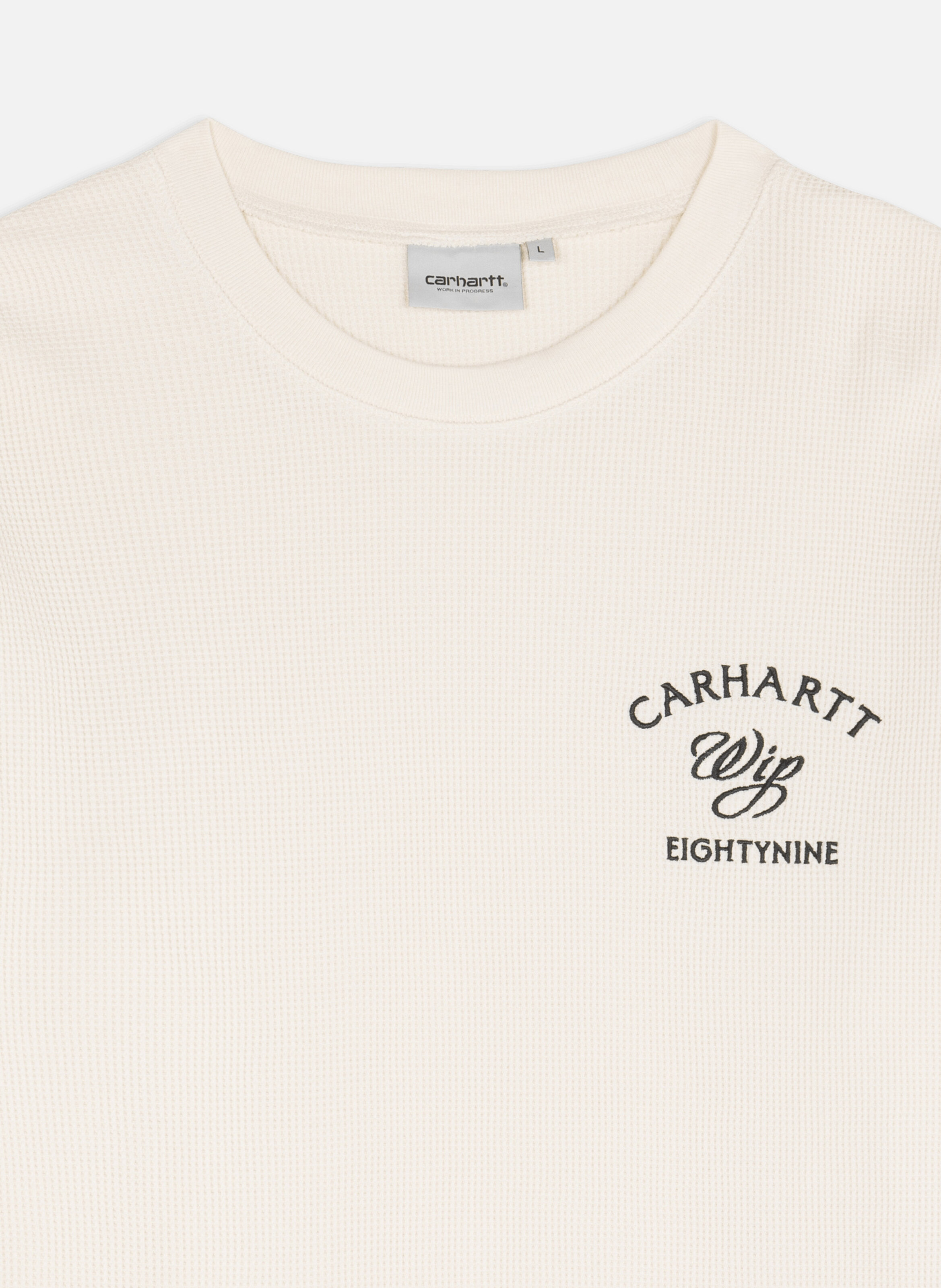 T-shirt l/s eightynine waffle t-shirt CARHARTT WIP Beige