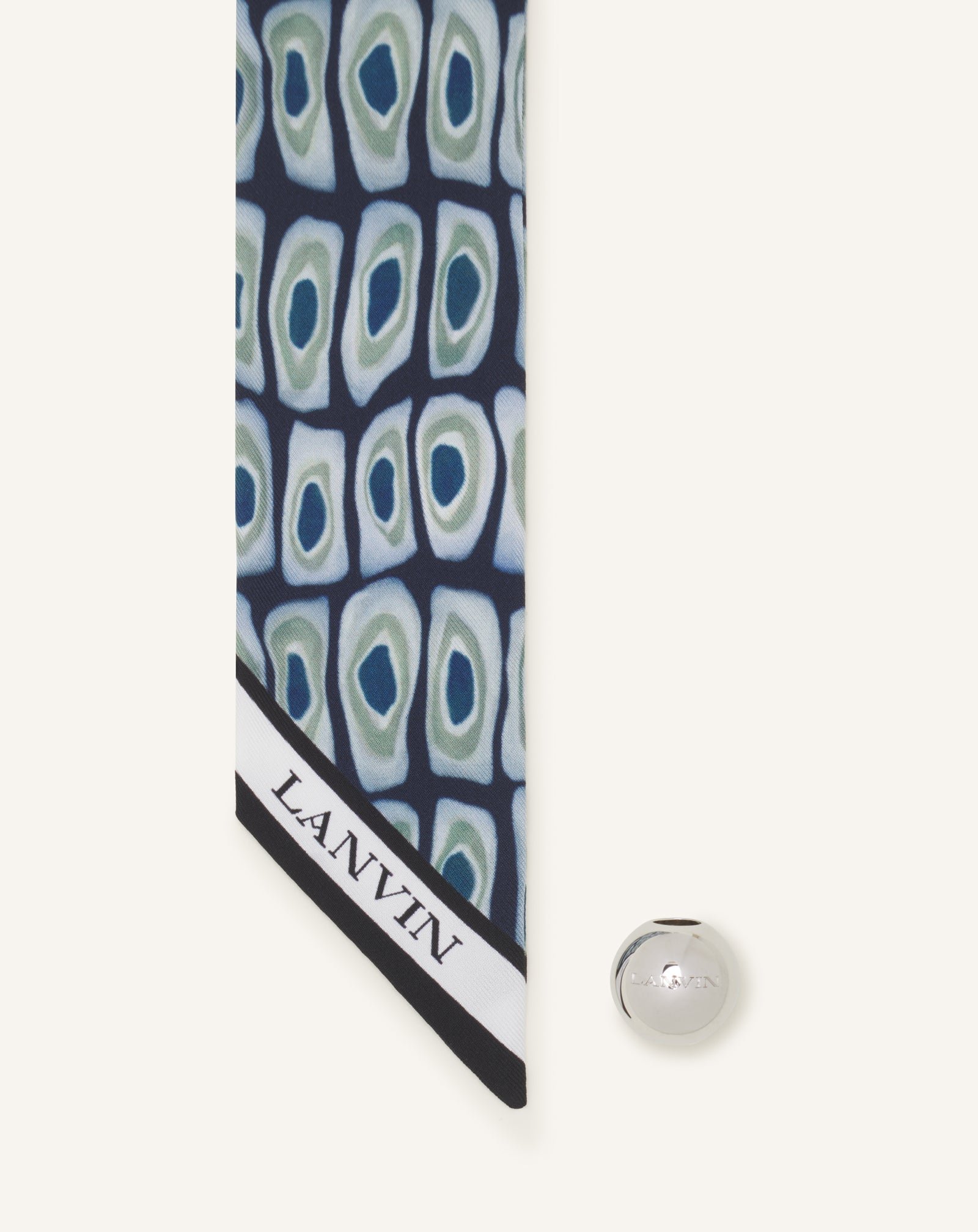 Twilly bijou murano LANVIN Noir