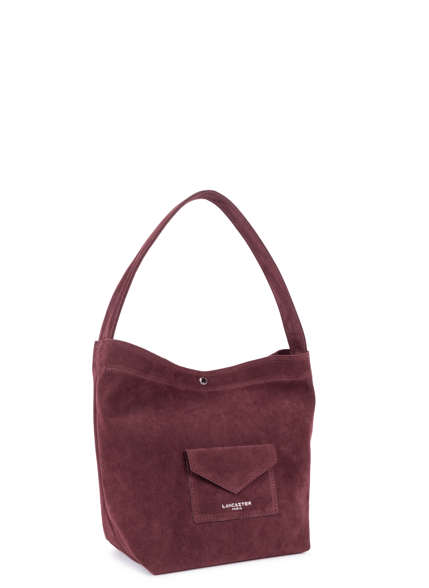 Mini sac seau - suédine kba LANCASTER Rouge