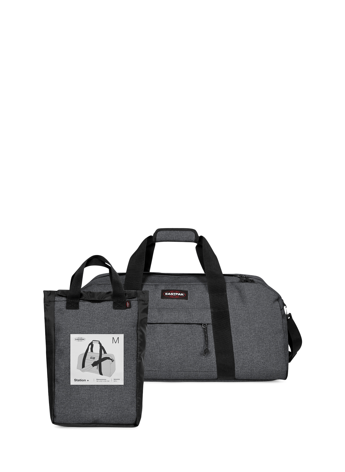 Station sports bag + multiple pockets EASTPAK Black