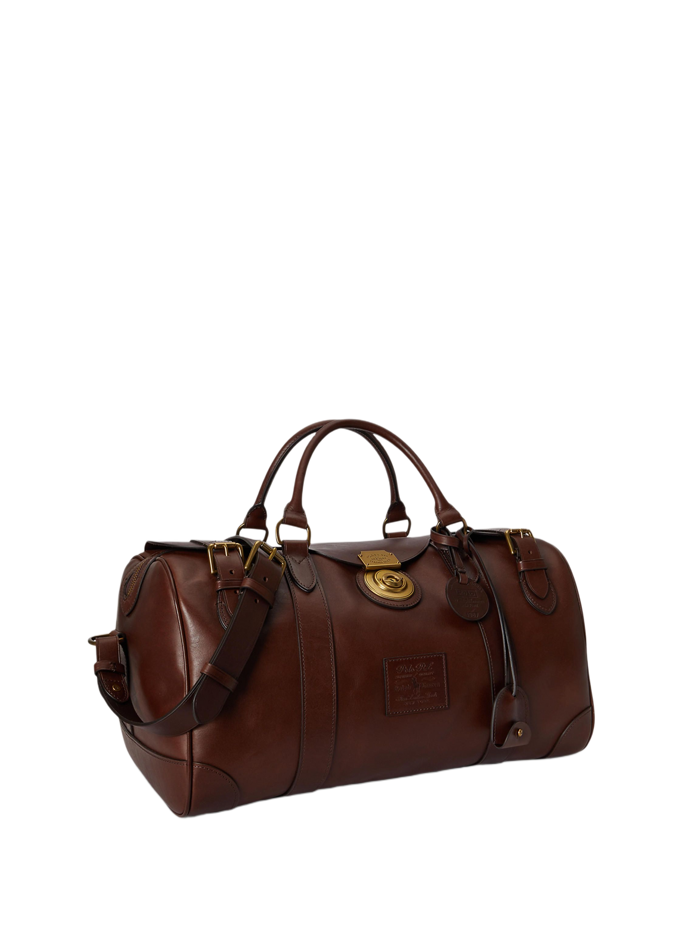 Reisetasche mit goldfarbenen Details POLO RALPH LAUREN Beige