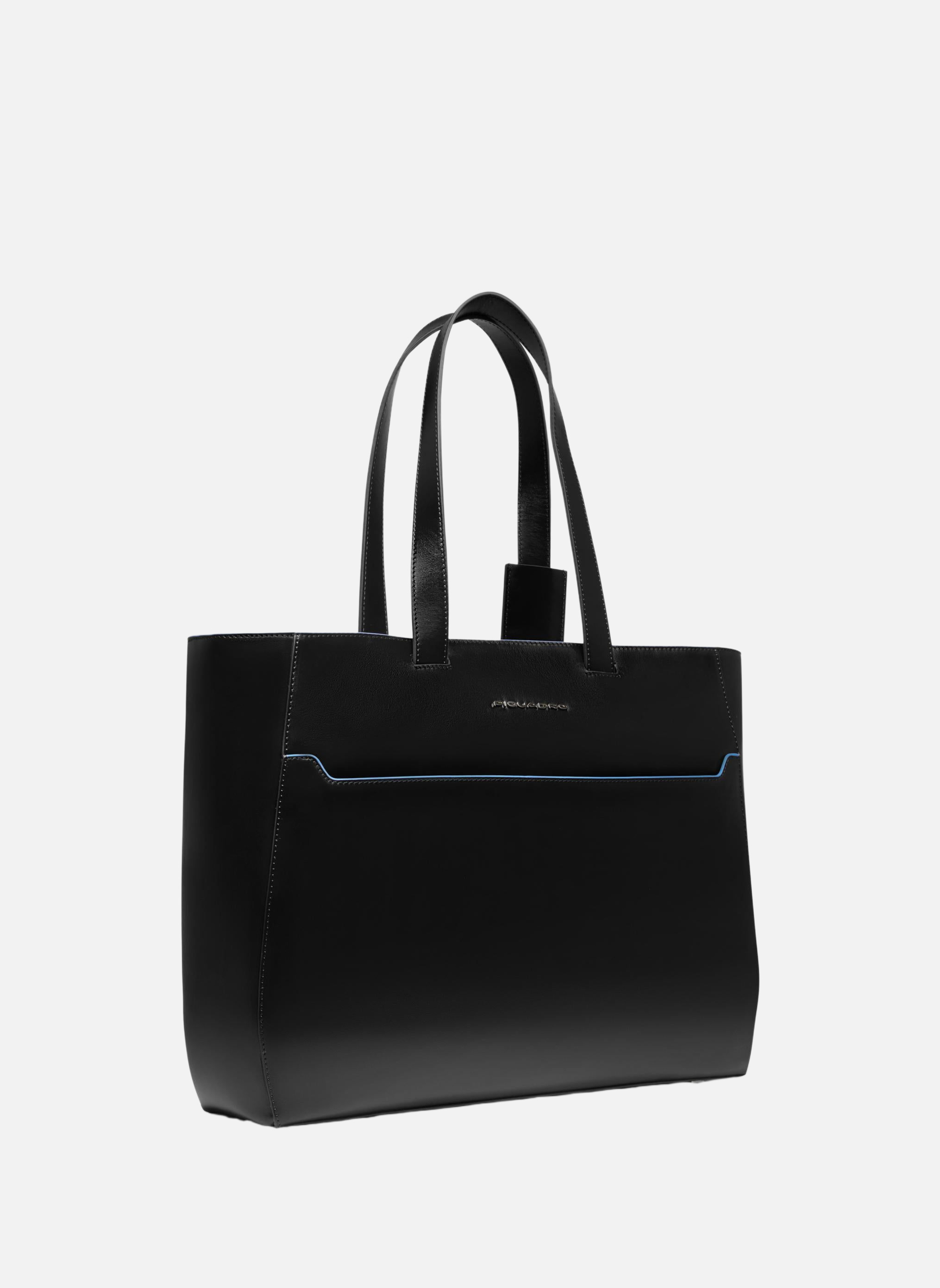Dame laptoptas 15,6" PIQUADRO Zwart