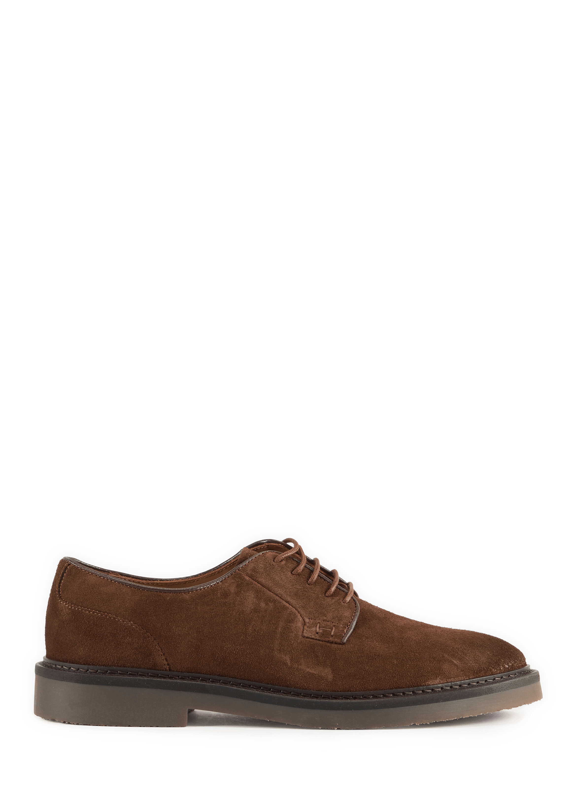 Round-toe leather loafers HACKETT Brown