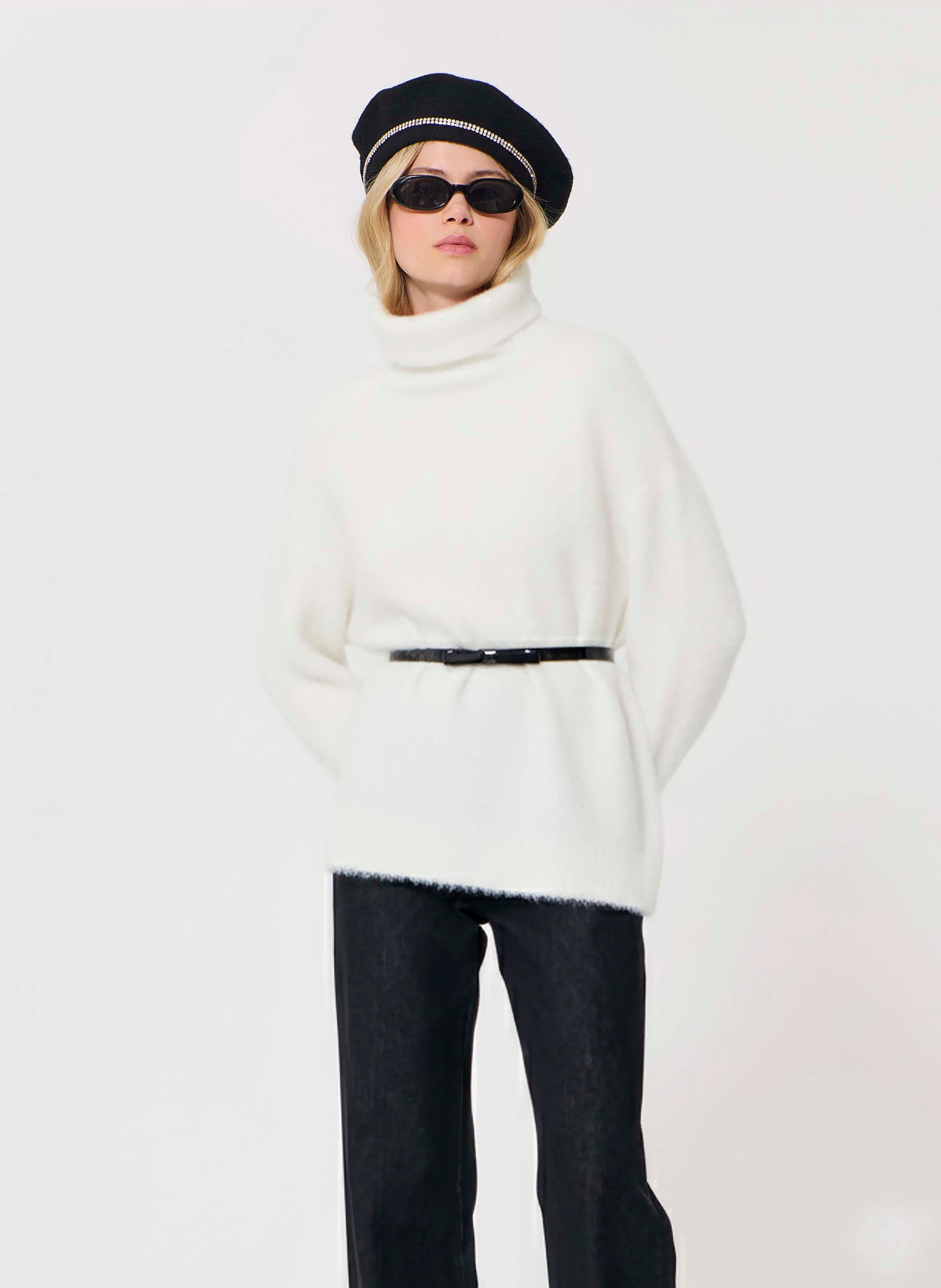 Pull pocciolia TARA JARMON Blanc