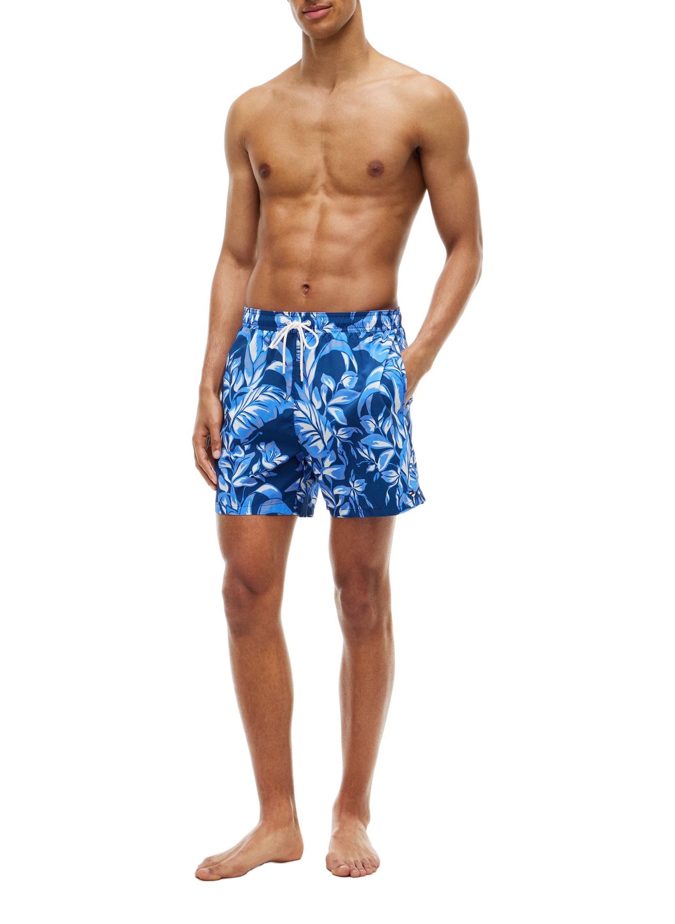 Short de bain imprimé TOMMY HILFIGER Bleu