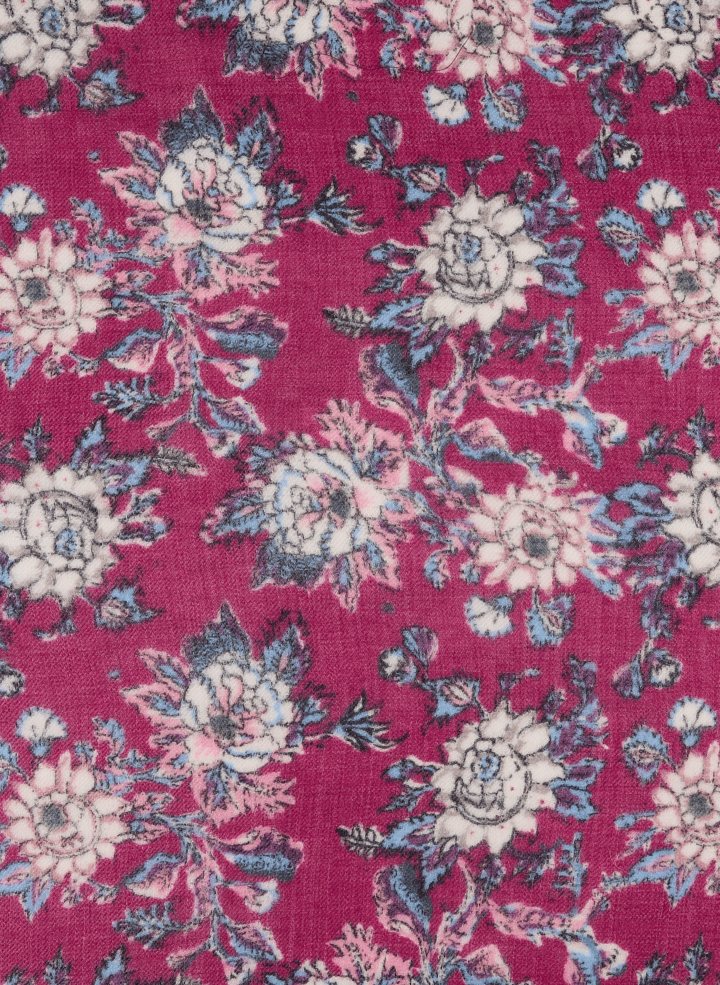 Printed wool scarf LOUISE MISHA Red