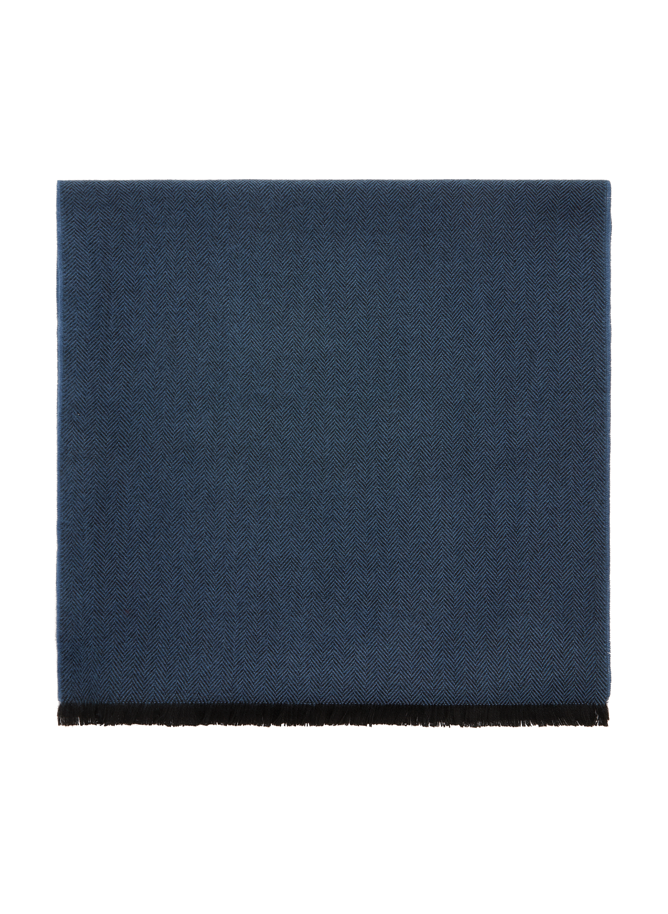 SAISON 1865 Chevron scarf Blue