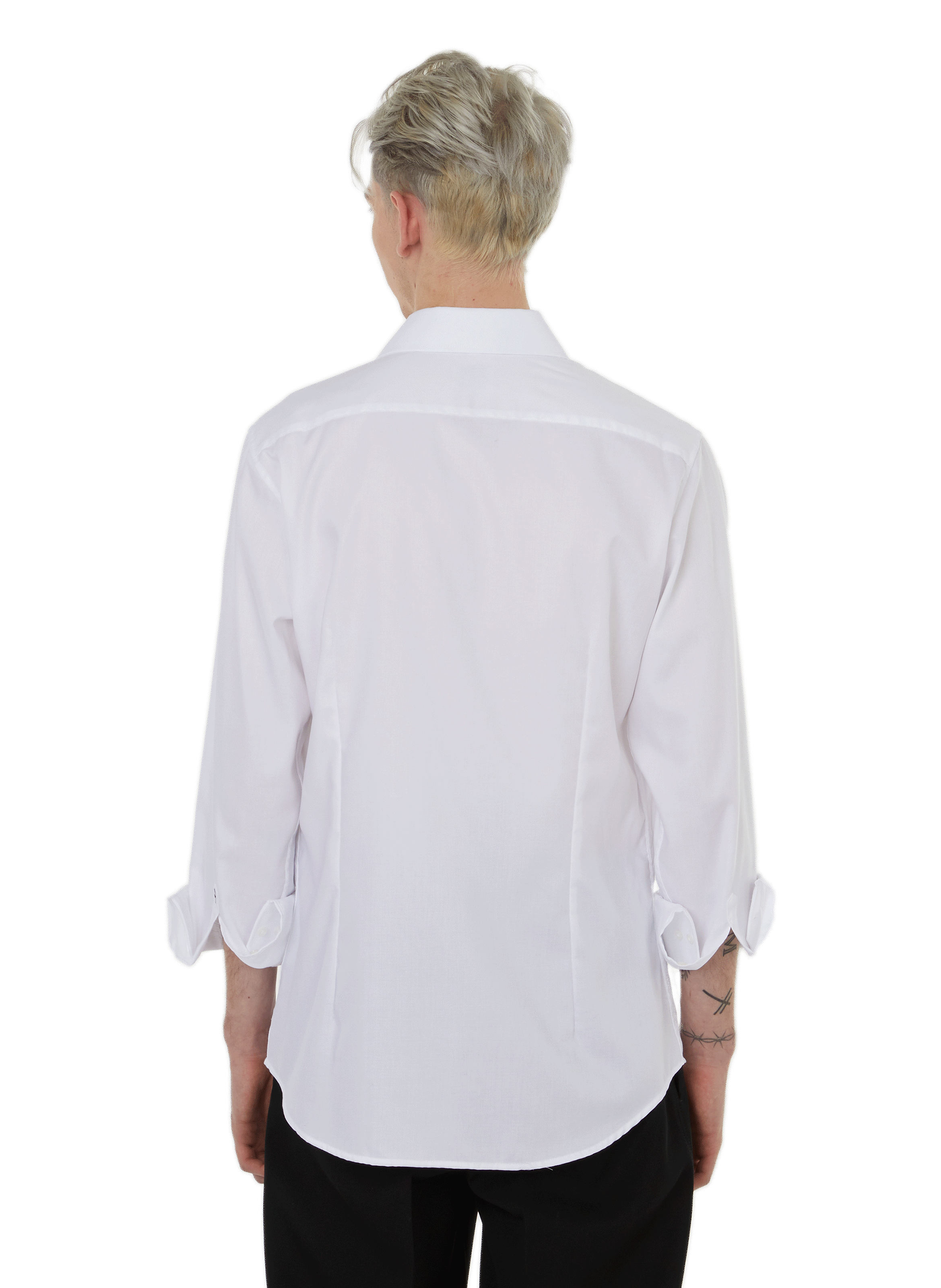 Kent-collar shirt SEIDENSTICKER White