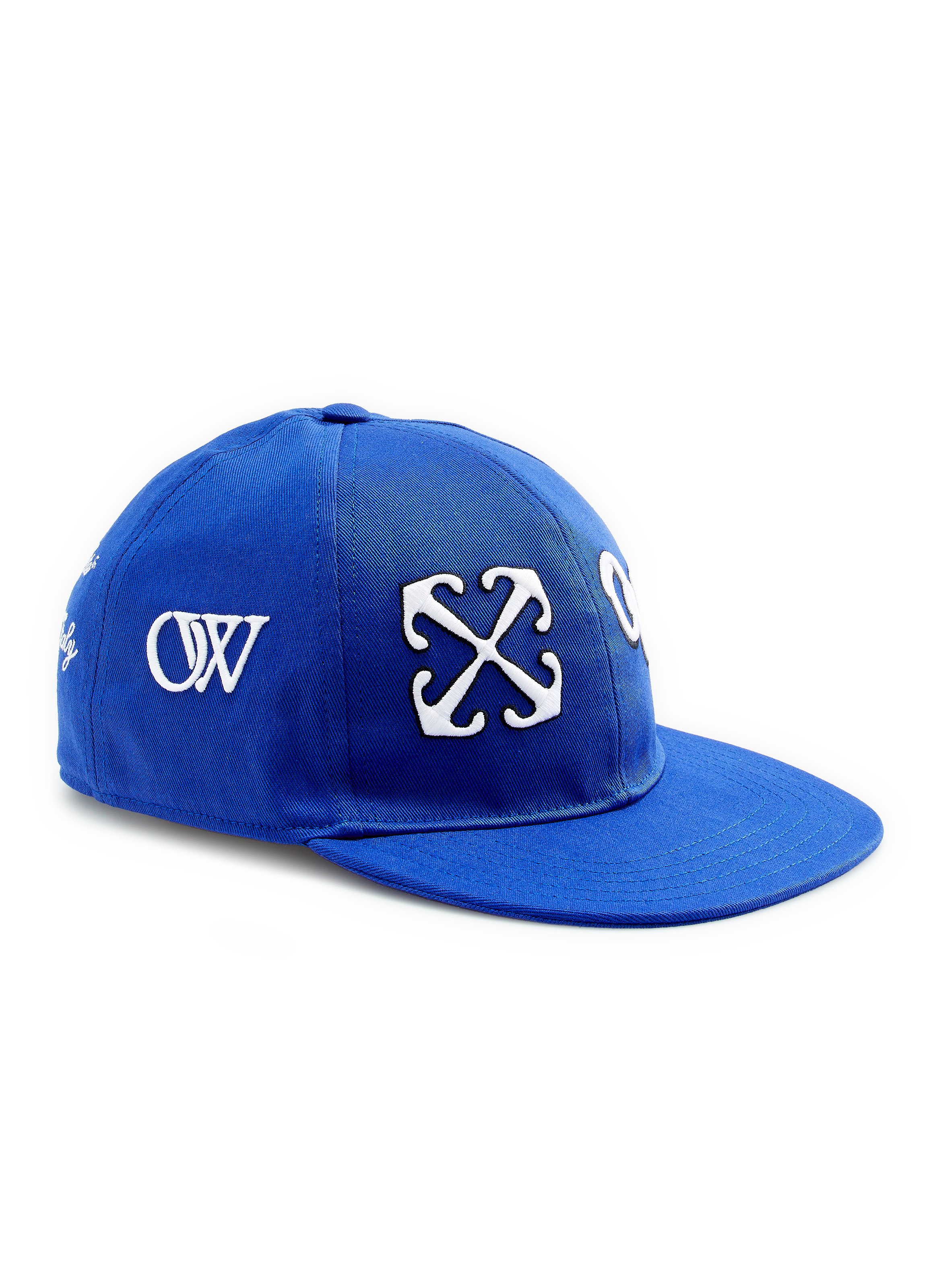 Cotton cap OFF-WHITE Blue