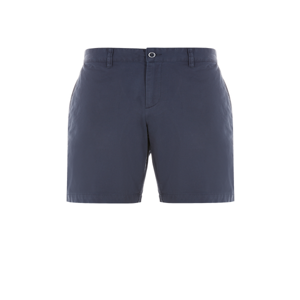 Shop Aigle Cotton Shorts In Blue