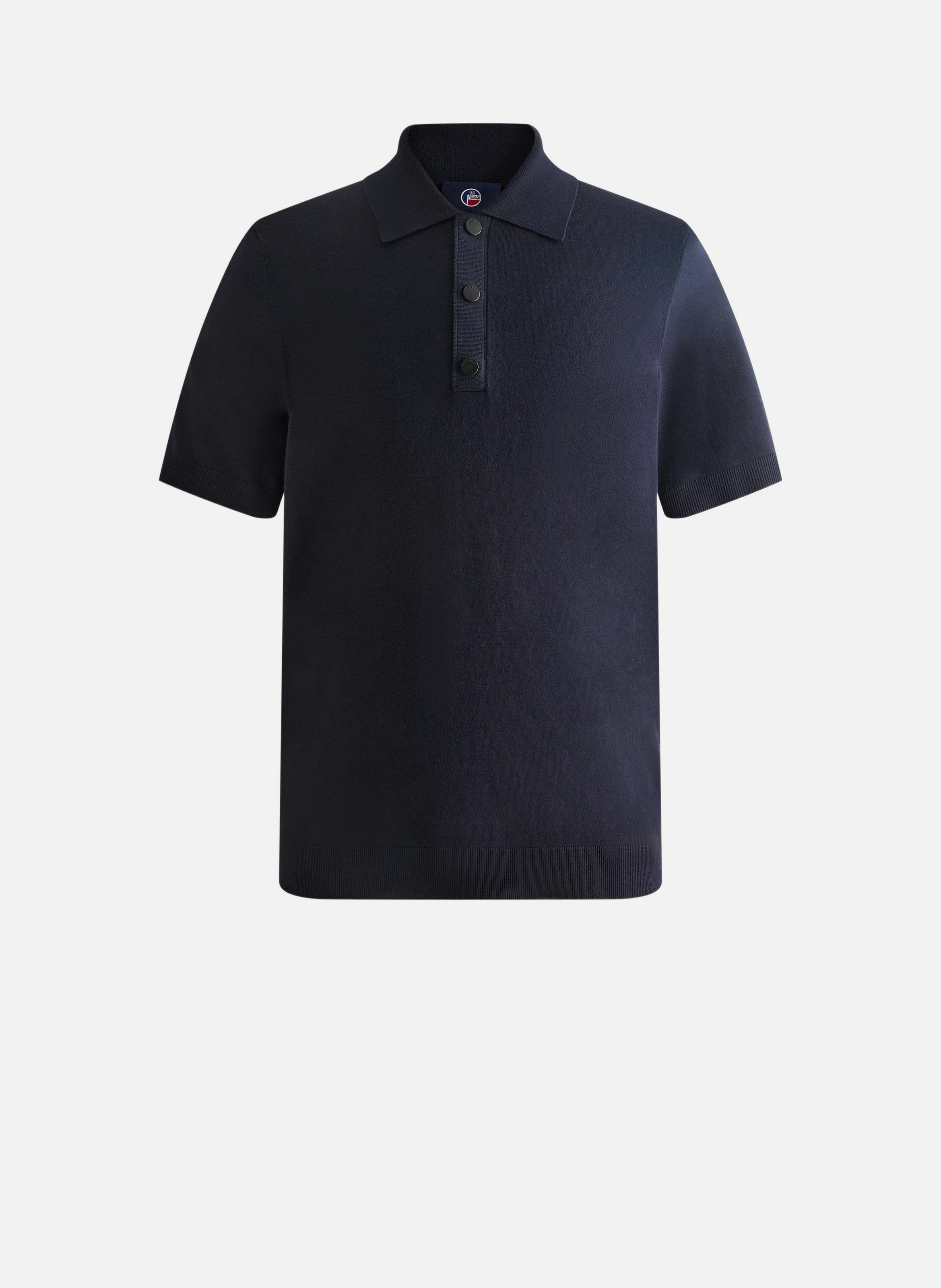 Polo manches courtes henryo col polo coupe regular FUSALP Bleu