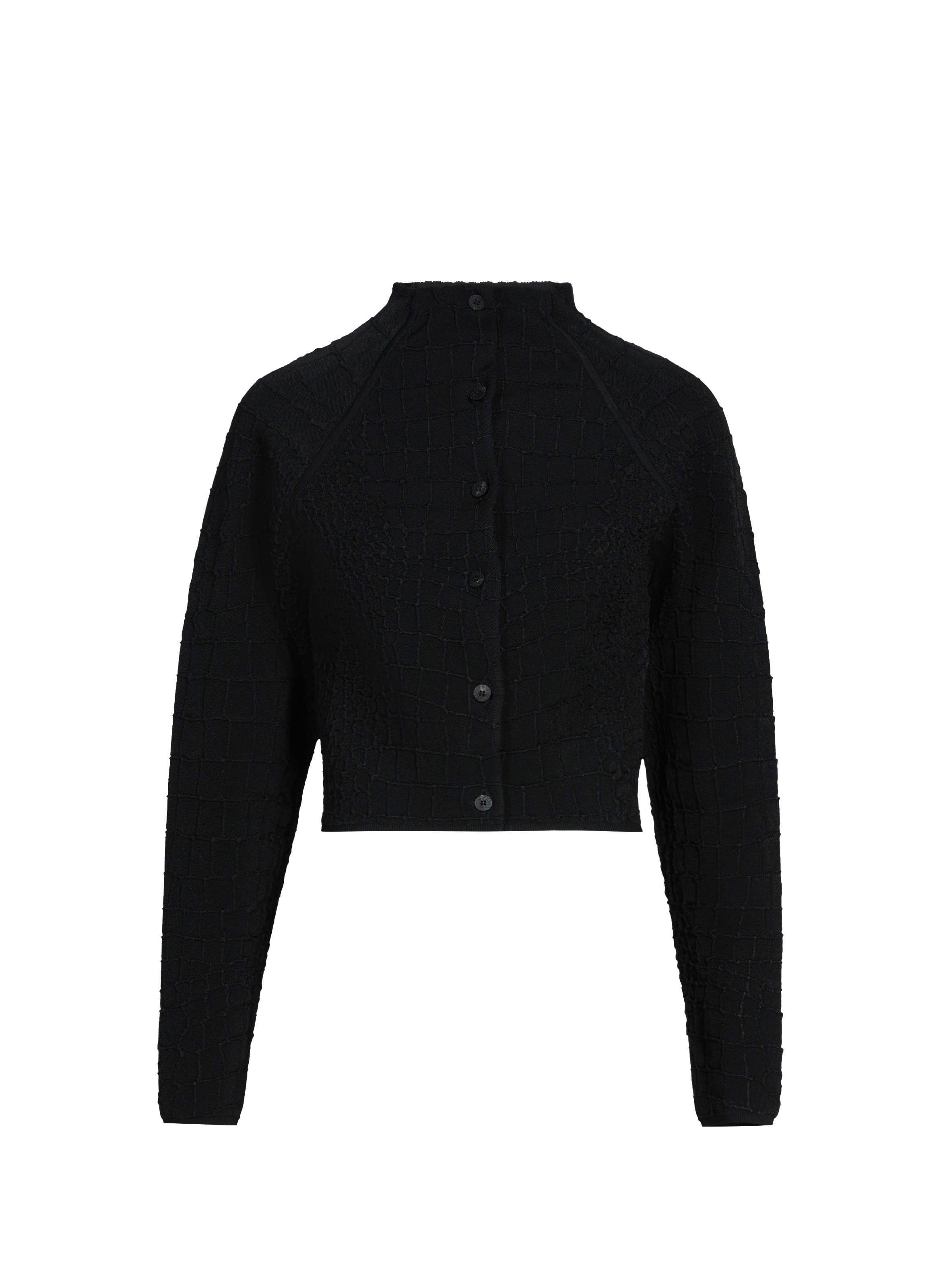 Le cardigan Scala court  JACQUEMUS Noir