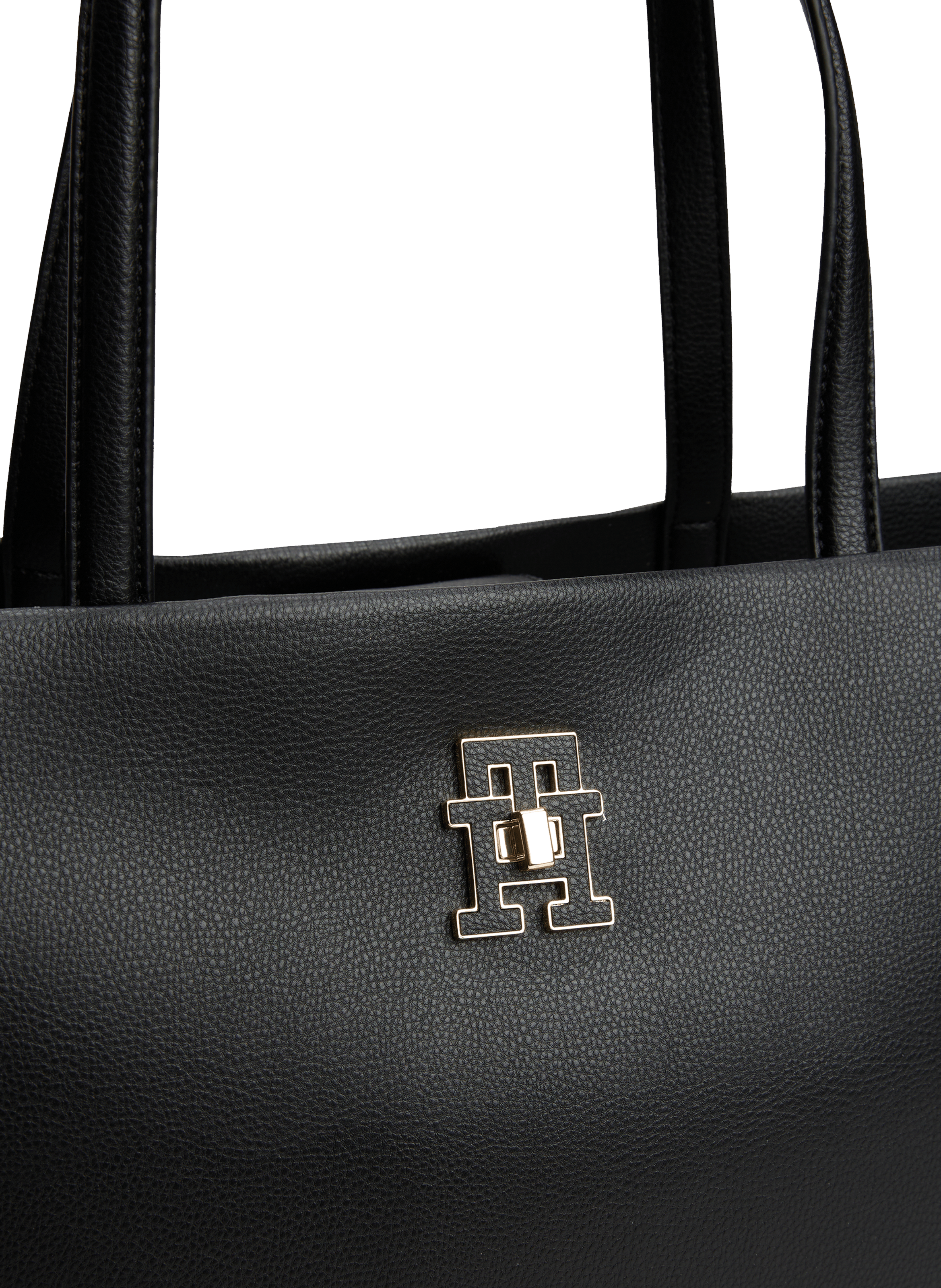 Sac à main à logo TOMMY HILFIGER Noir