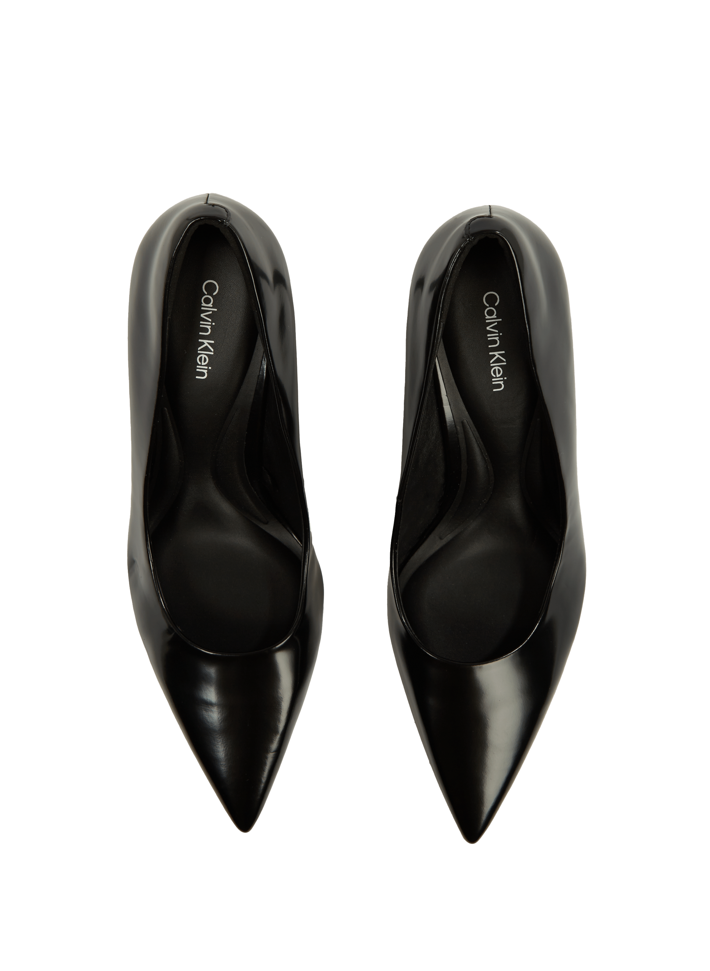 Camoscio leather Heels CALVIN KLEIN Black