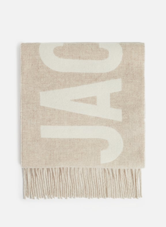 L'écharpe Jacquemus en laine Beige by JACQUEMUS JACQUEMUS L'écharpe Jacquemus en laine Beige