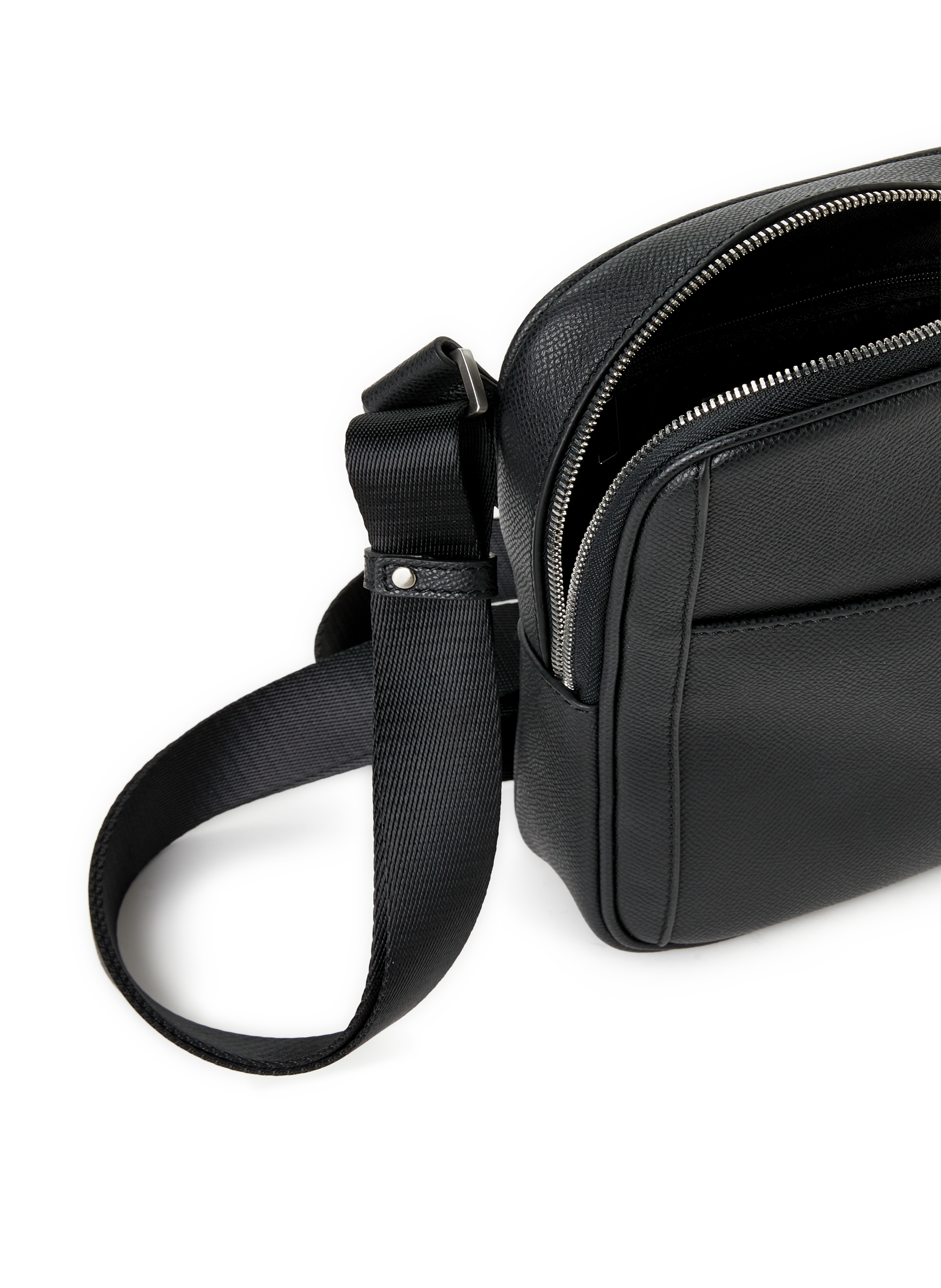 Sac à bandoulière en cuir SAISON 1865 Noir