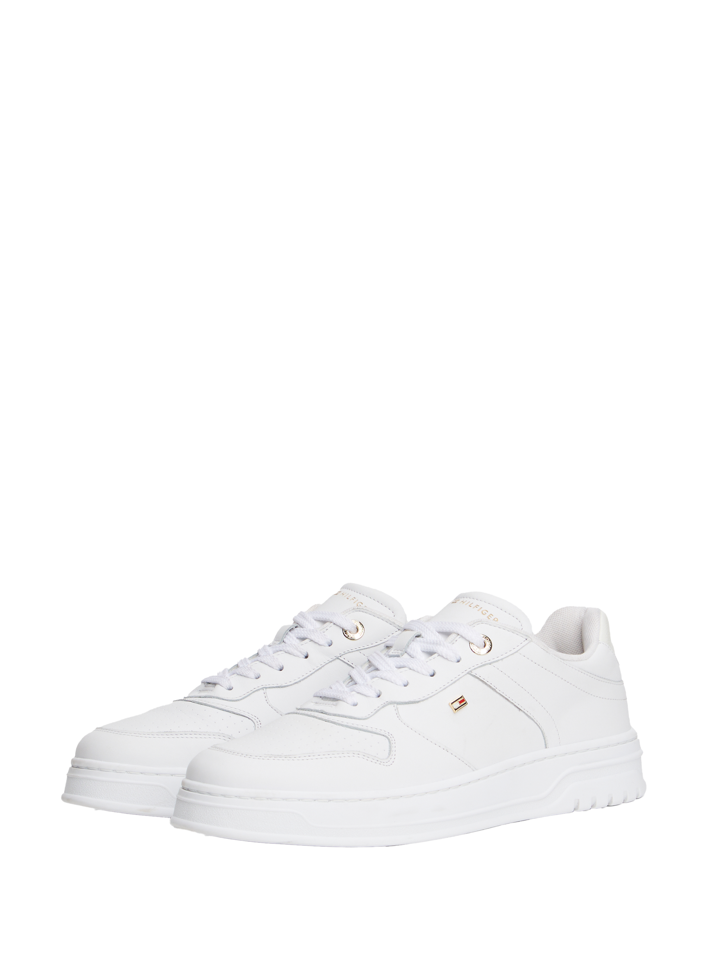 Leather sneakers TOMMY HILFIGER White