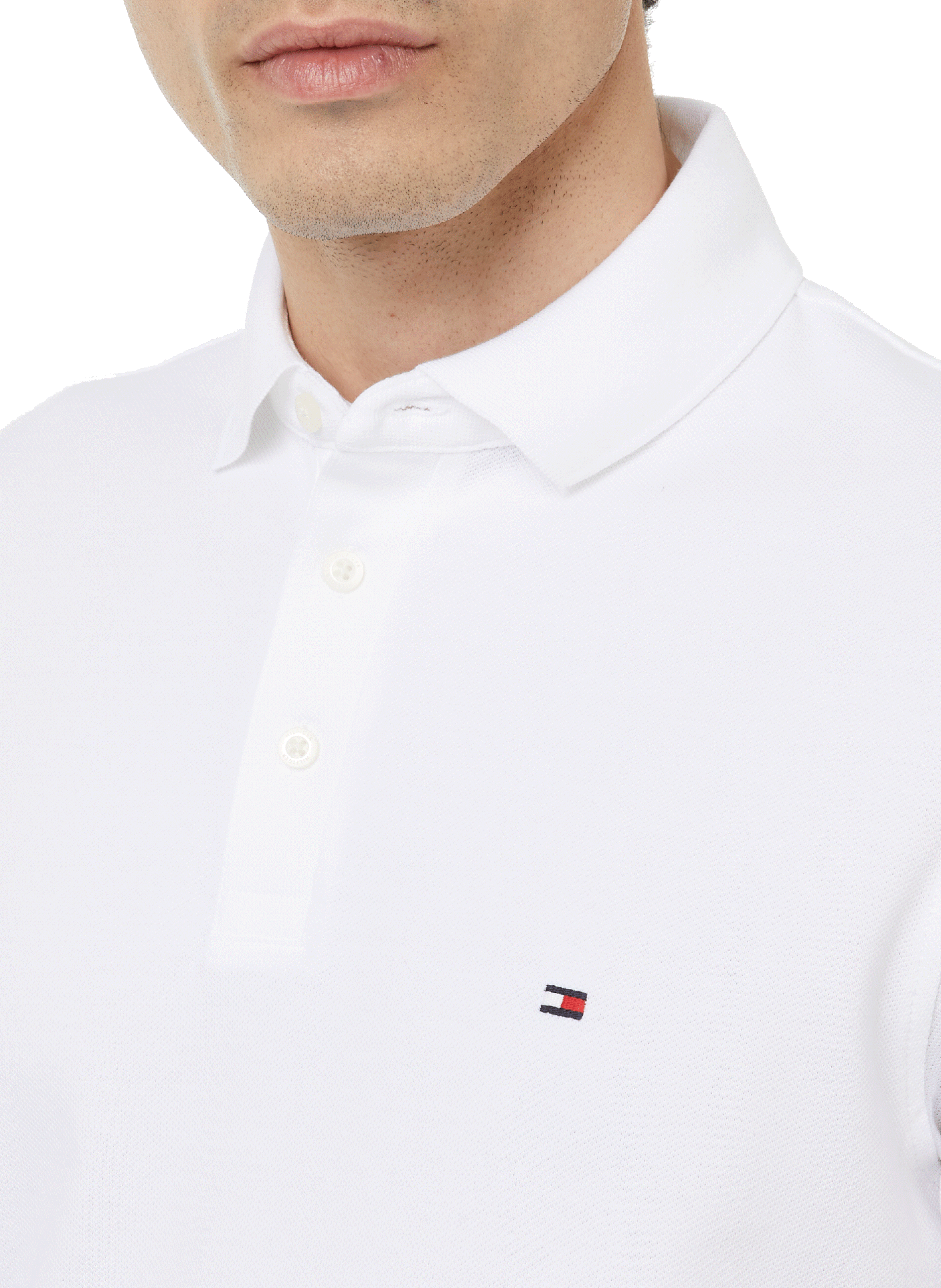 Iconic 1985 organic cotton polo shirt TOMMY HILFIGER White
