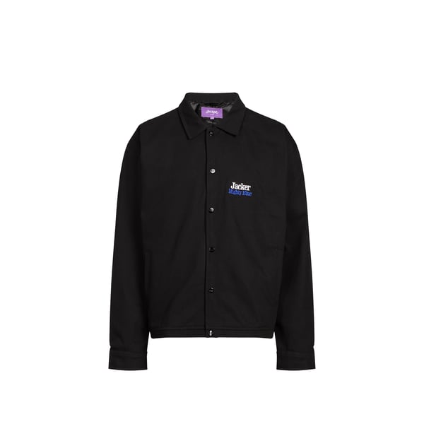 Veste droite brodée en coton Veste droite brodée en coton