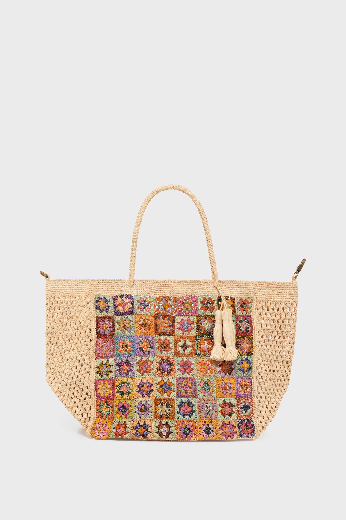 Sac en raphia - joudia PABLO Multicolore