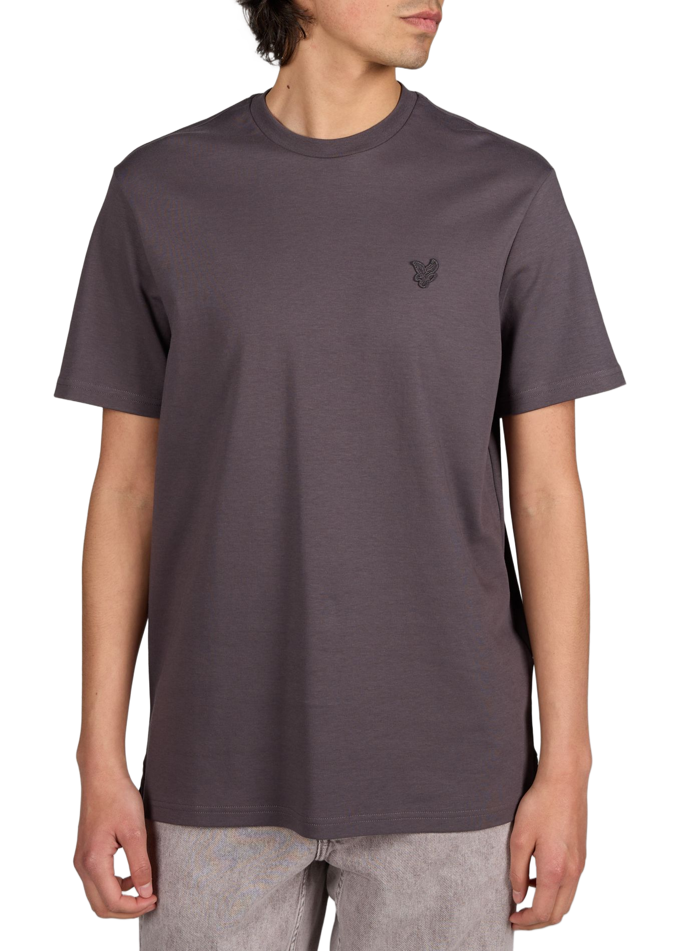 T-shirt en coton LYLE & SCOTT Gris
