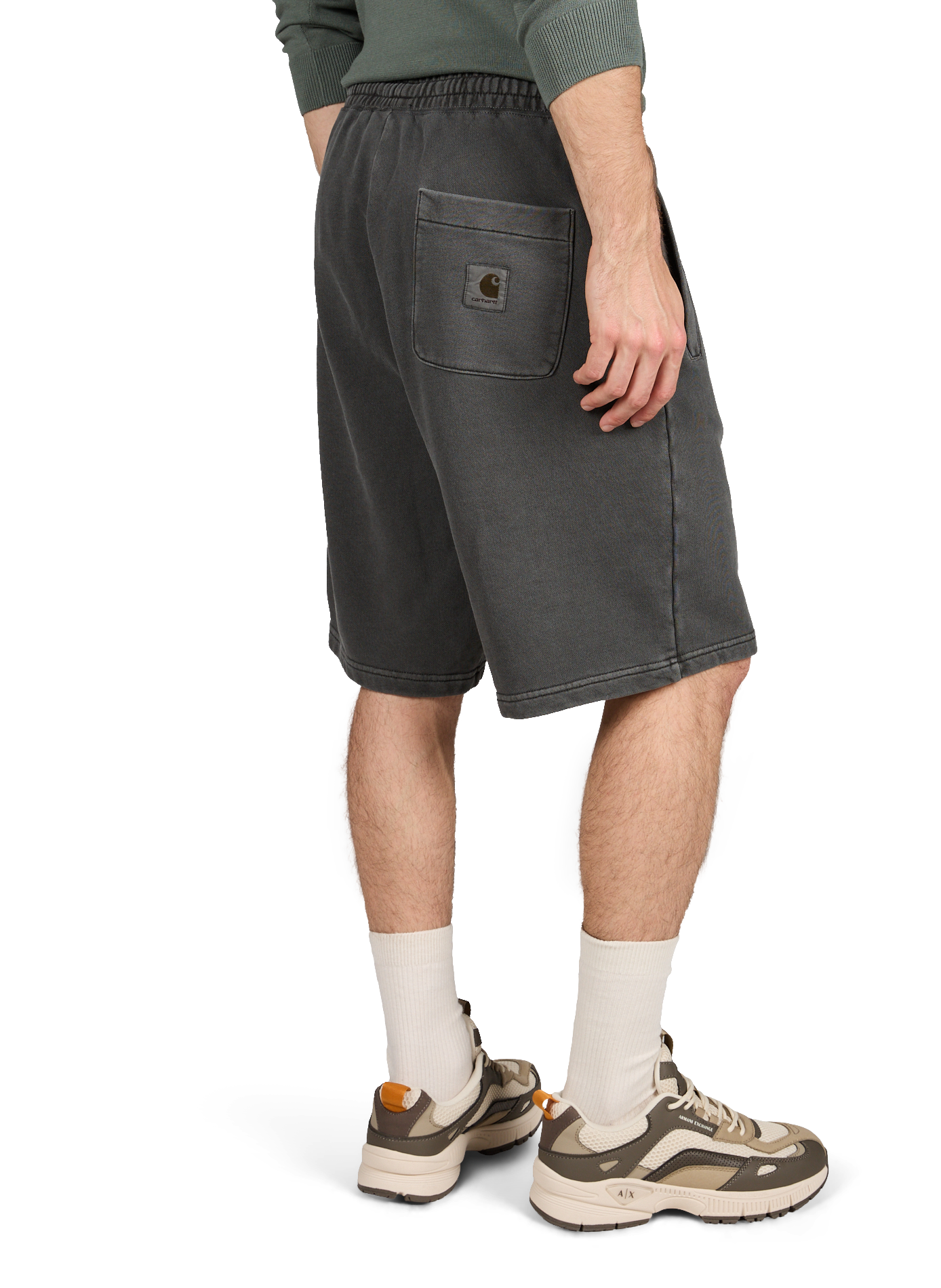 Short uni en coton CARHARTT WIP Noir