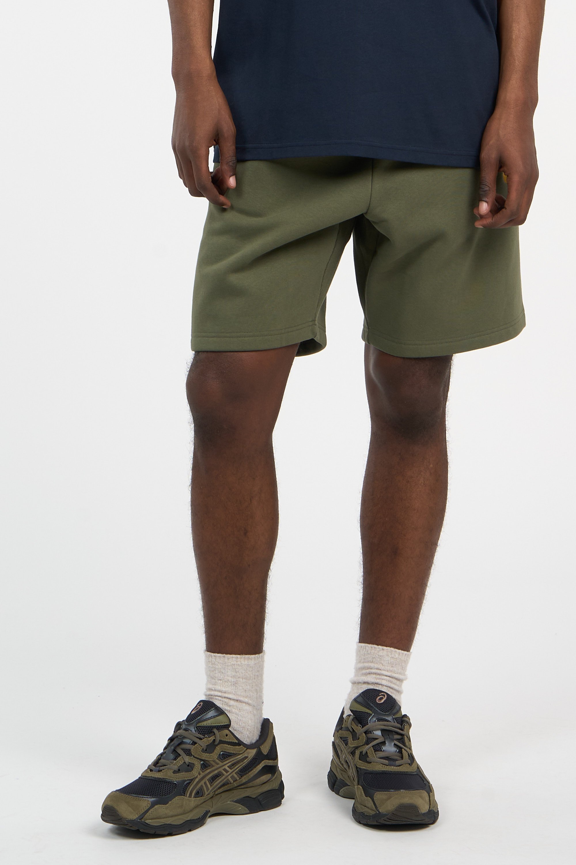 Short chase sweat CARHARTT WIP Kaki