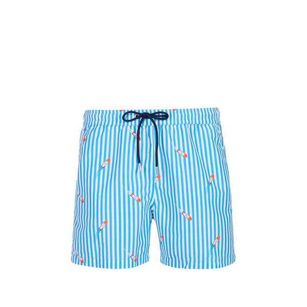 Short de bain à rayures Short de bain à rayures