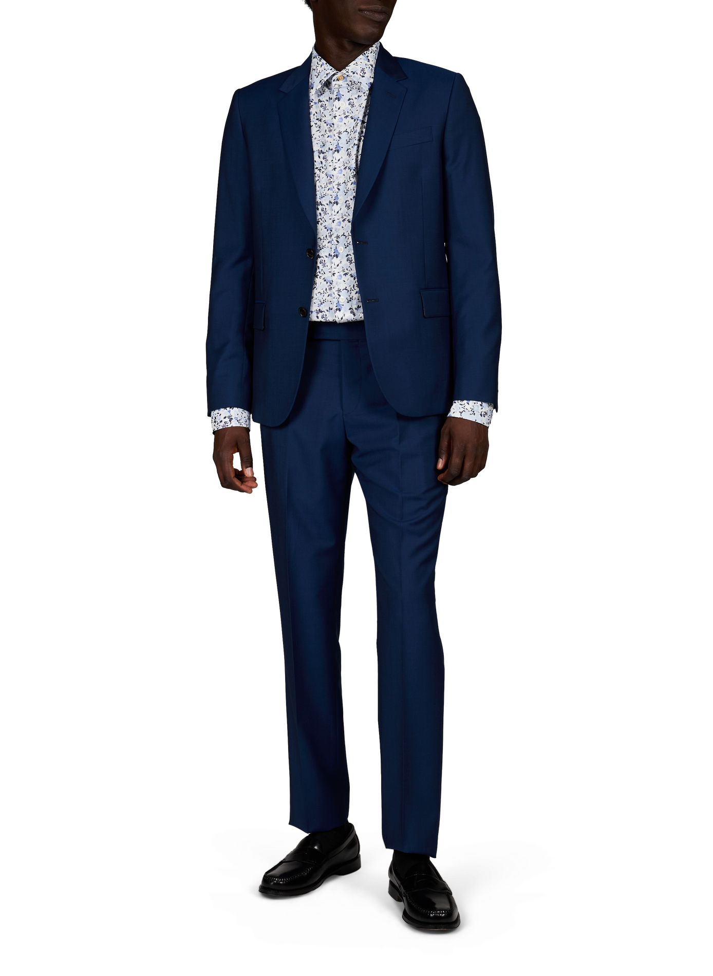 Costume en laine PAUL SMITH Bleu