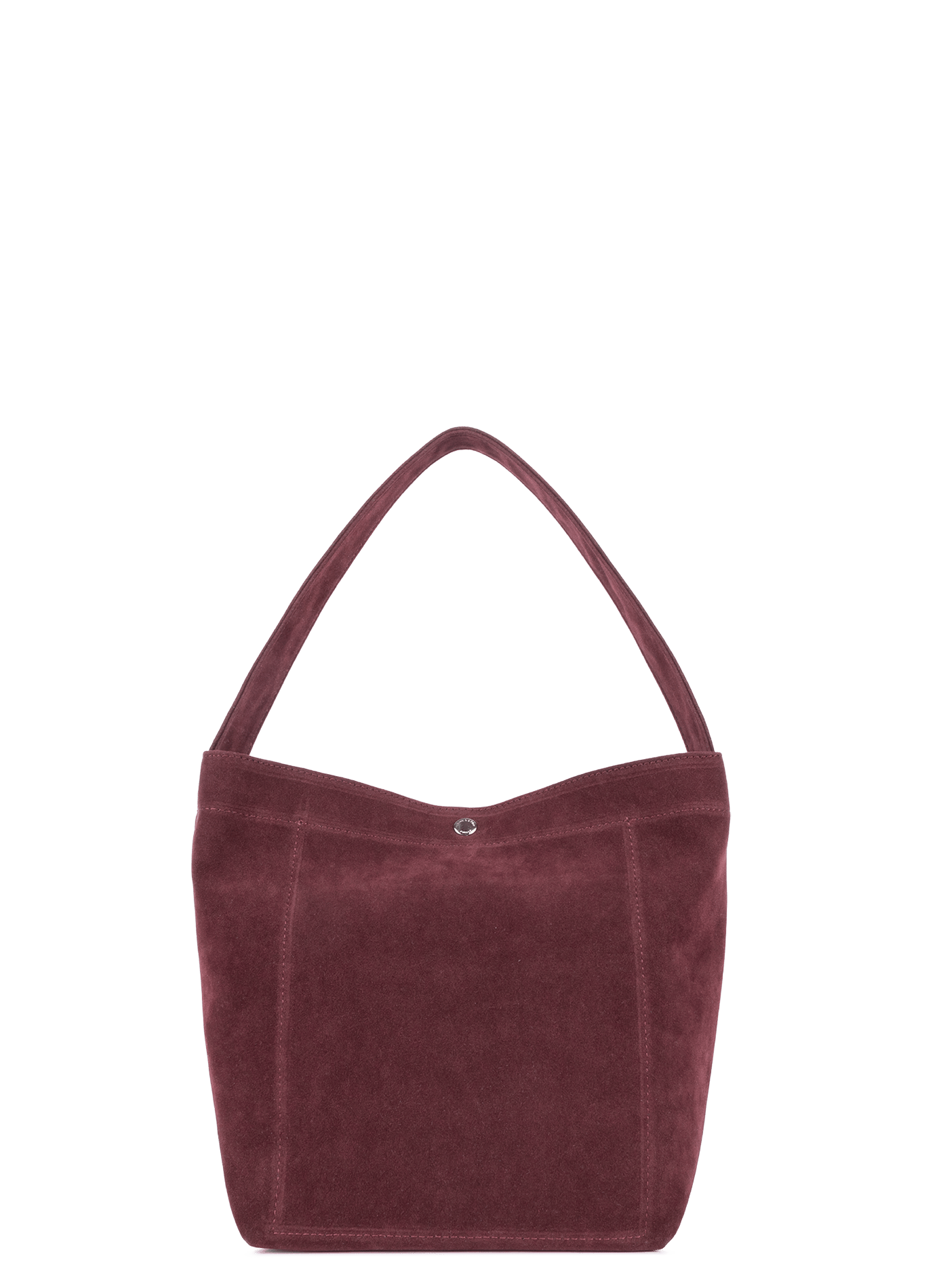Mini sac seau - suédine kba LANCASTER Rouge