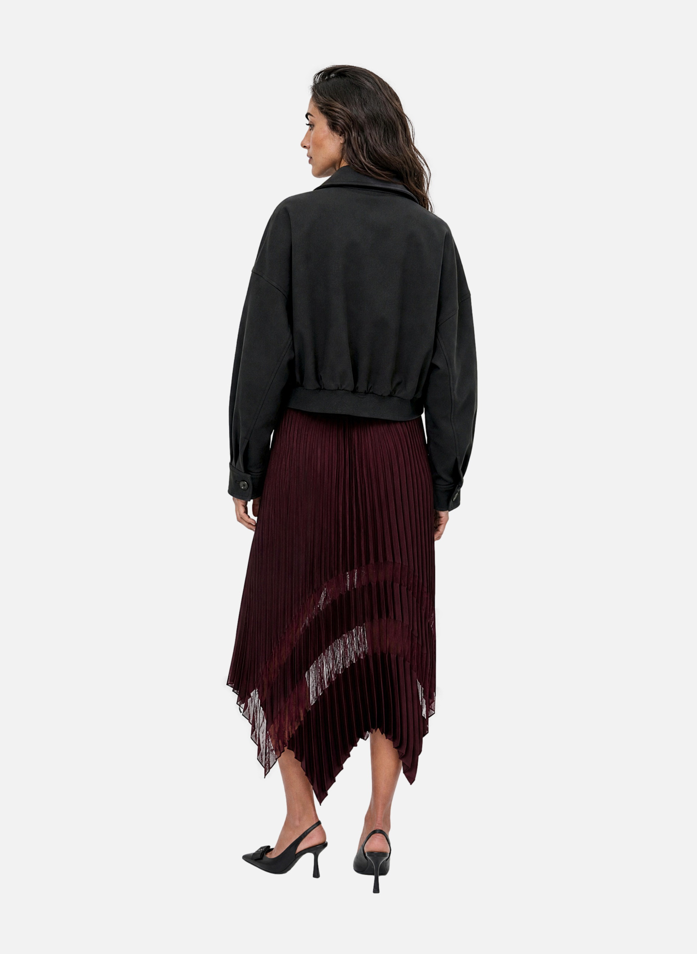 Blouson en laine mélangée THE KOOPLES Noir