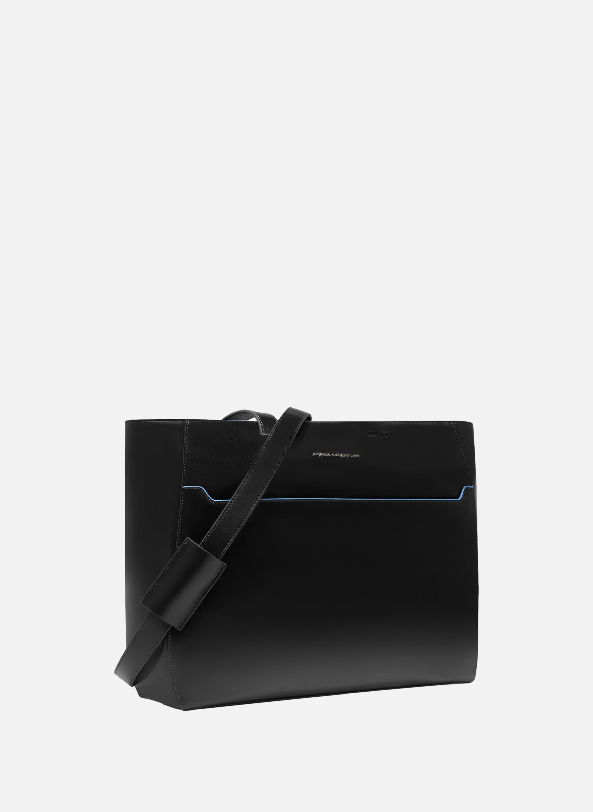Dame laptoptas 15,6" PIQUADRO Zwart