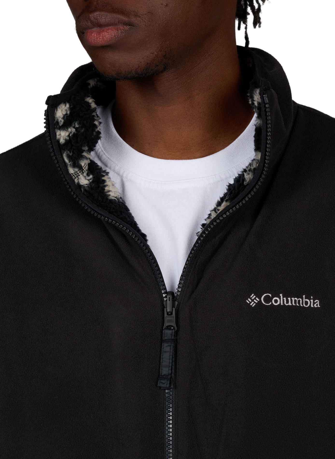 Winter Pass Reversible Fleece Jacket COLUMBIA Black