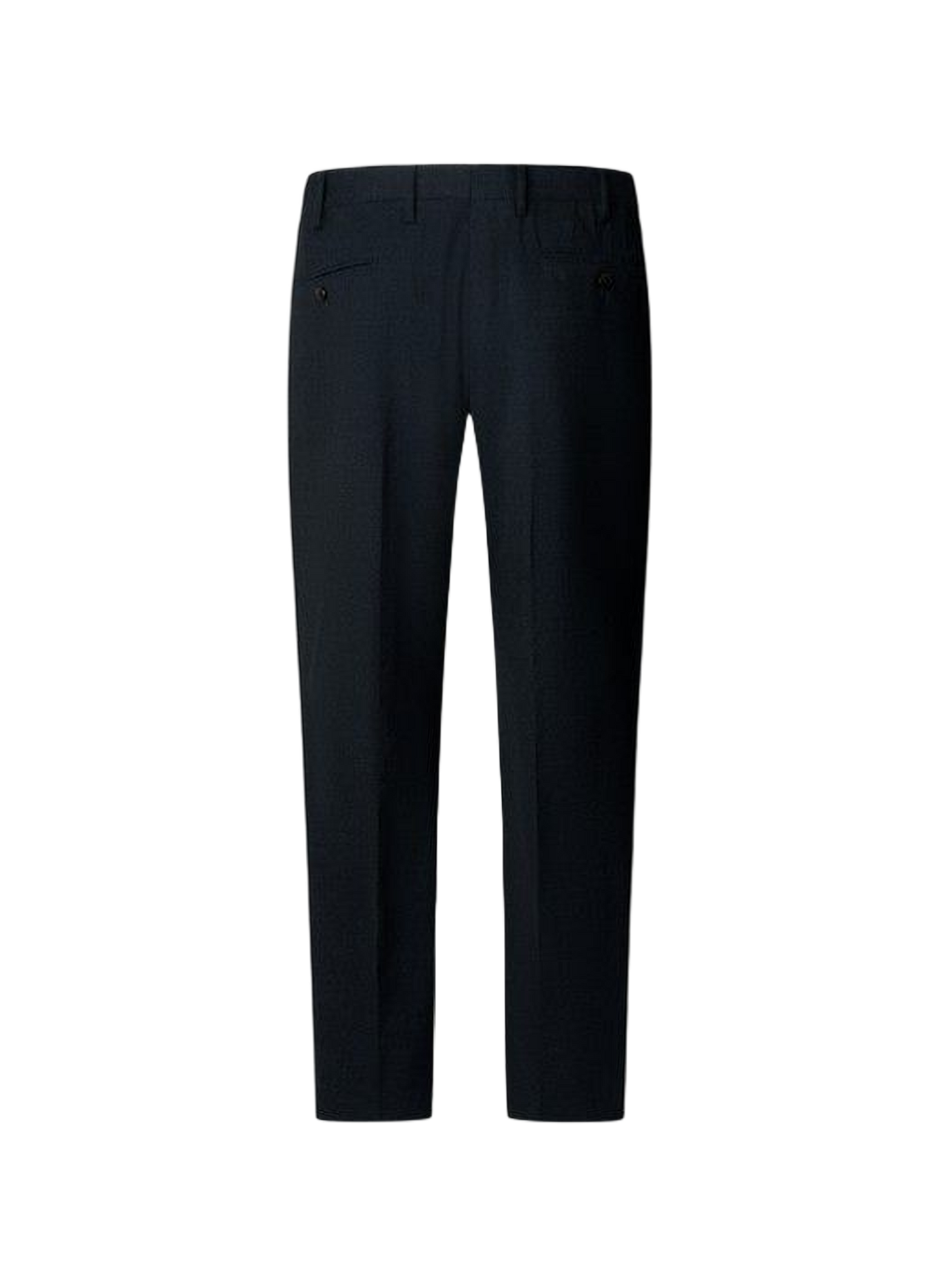 Straight-cut wool-blend trousers FACONNABLE Blue