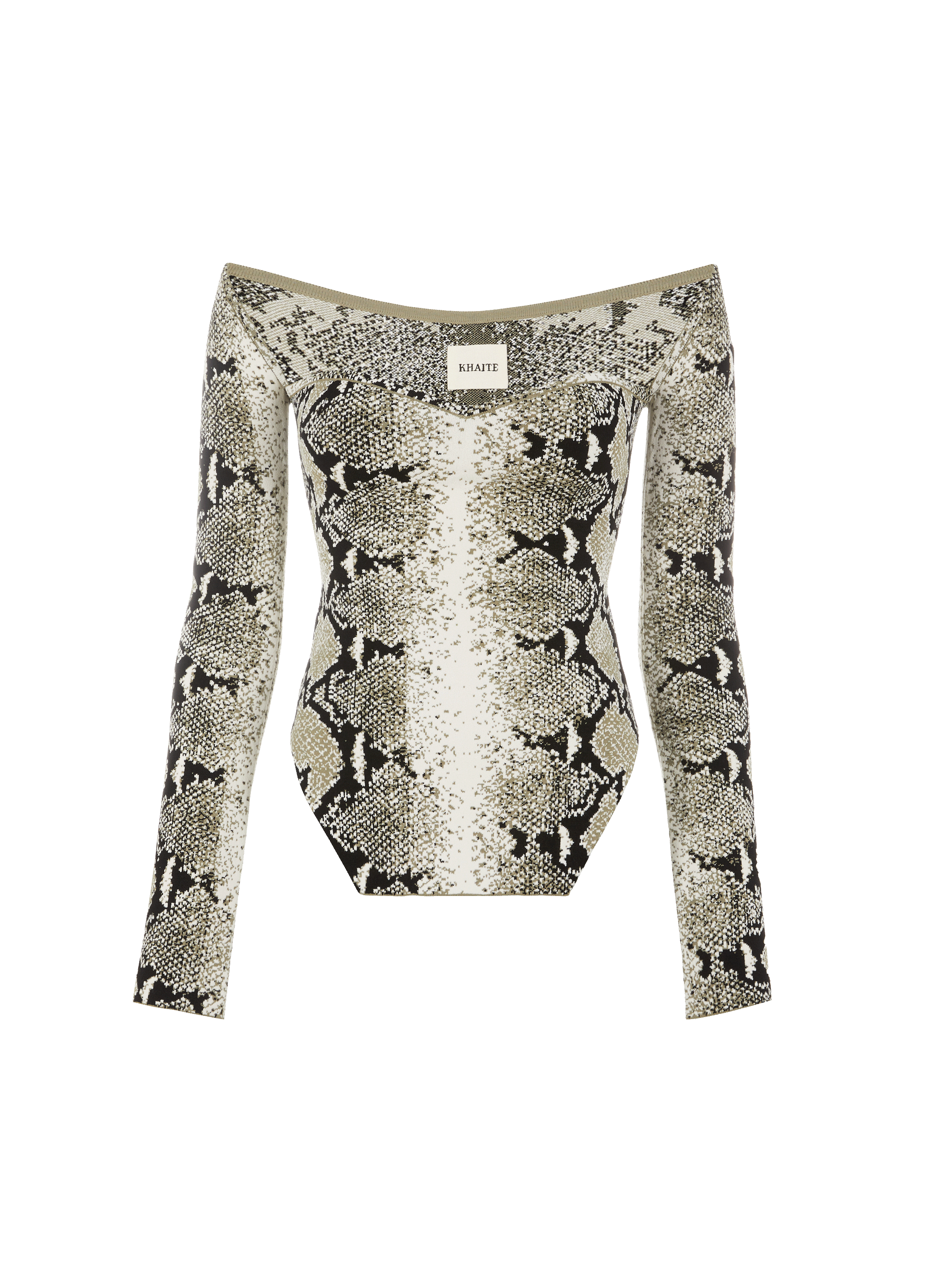 Top imprimé serpent