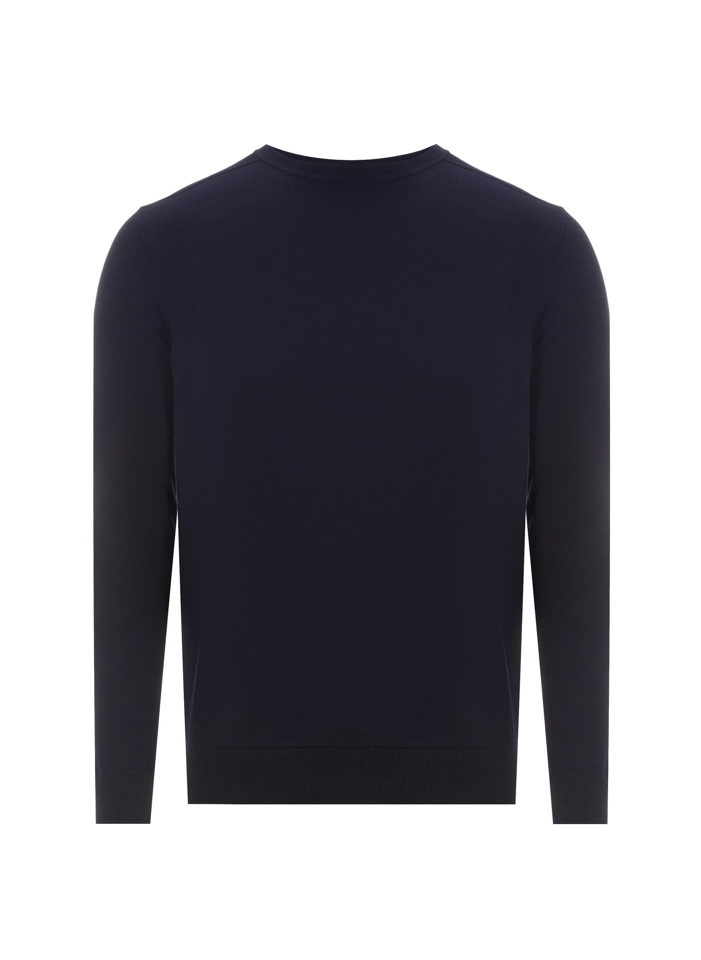 Pull en coton pima SELECTED Bleu