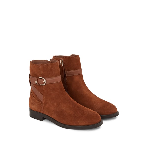 Bottines en cuir