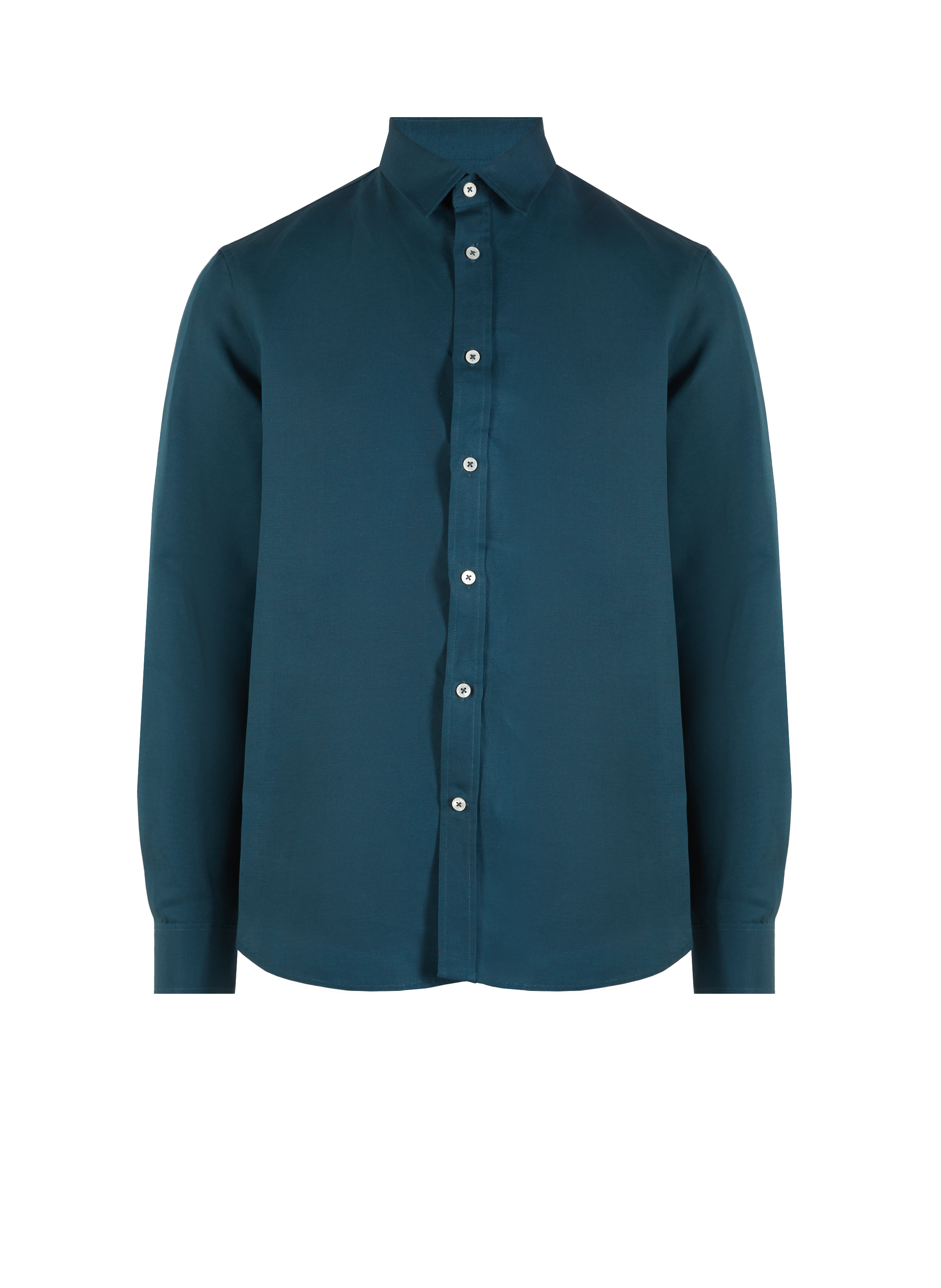 Bara linen and lyocell shirt EDITIONS 102 Blue