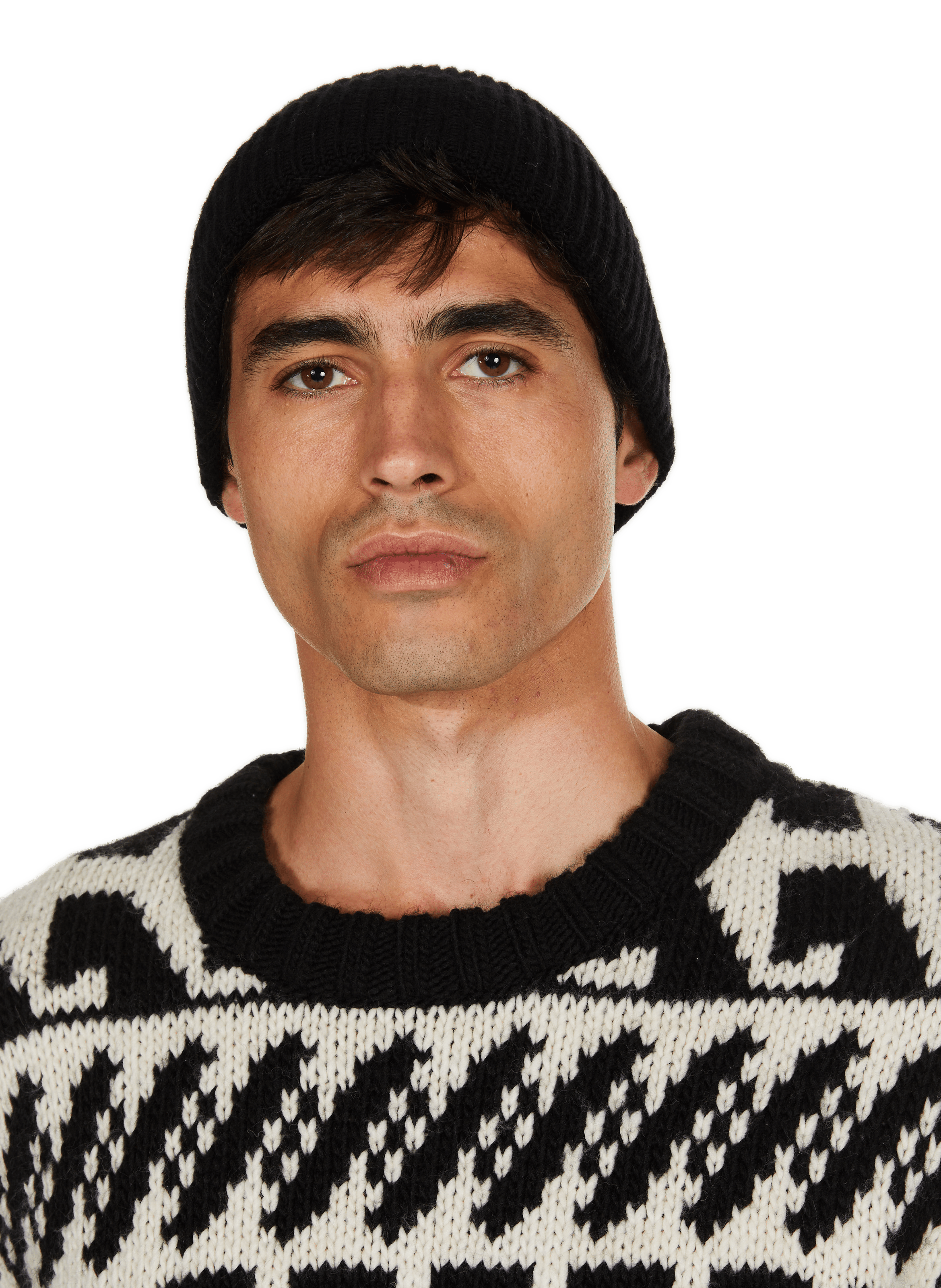 Merino wool beanie SAISON 1865 Black