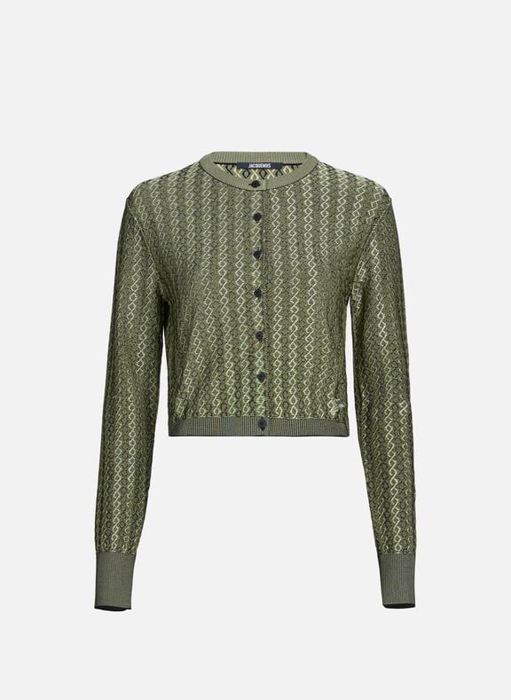 The Marino Cardigan Multicolour by JACQUEMUS JACQUEMUS The Marino Cardigan Multicolour