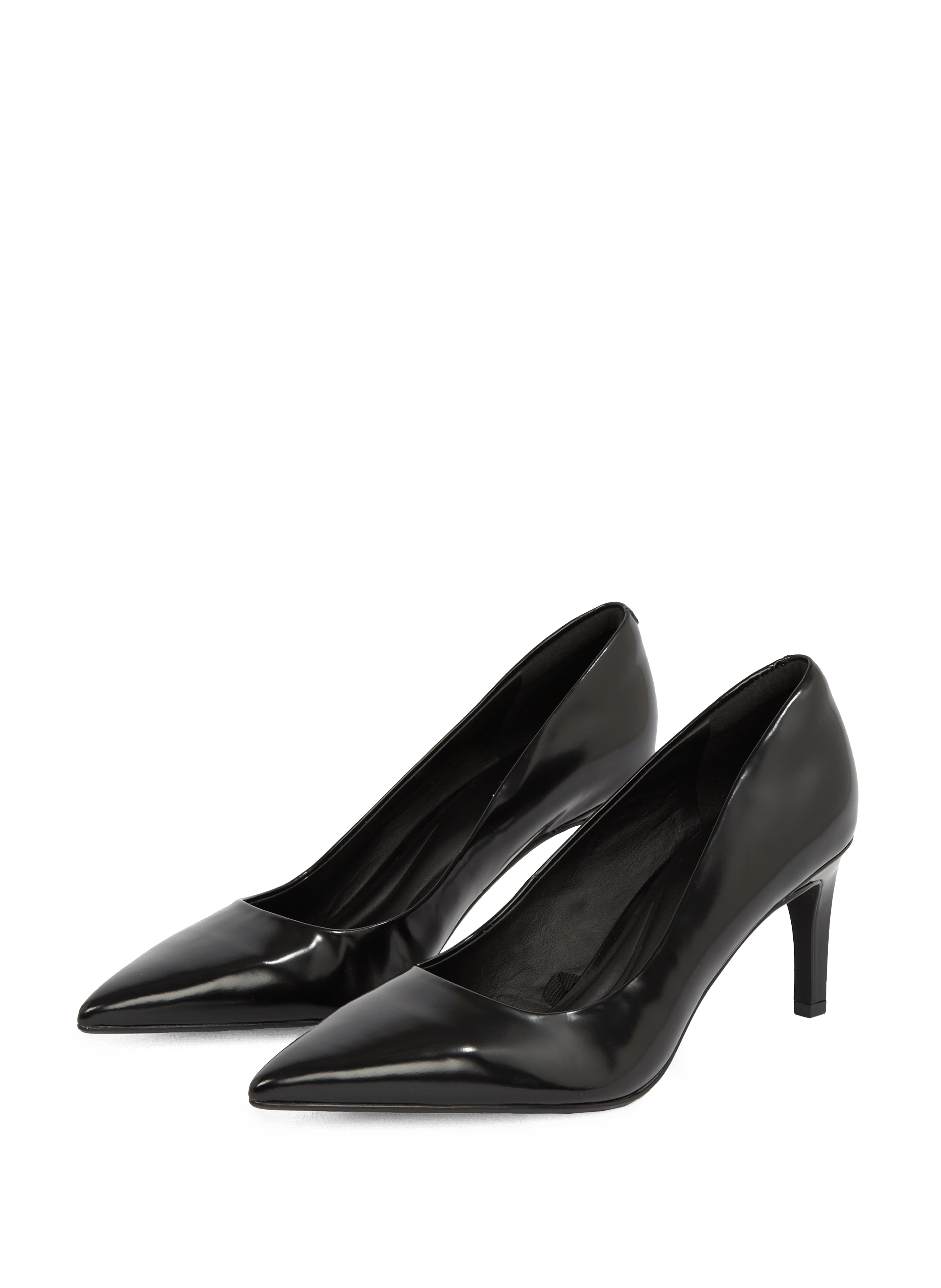 Camoscio leather Heels CALVIN KLEIN Black