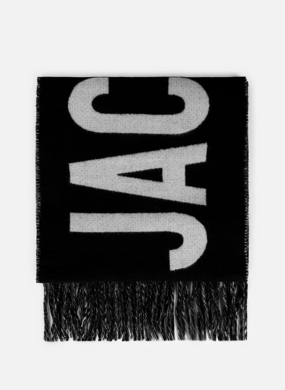 The Jacquemus wool scarf Black by JACQUEMUS JACQUEMUS The Jacquemus wool scarf Black