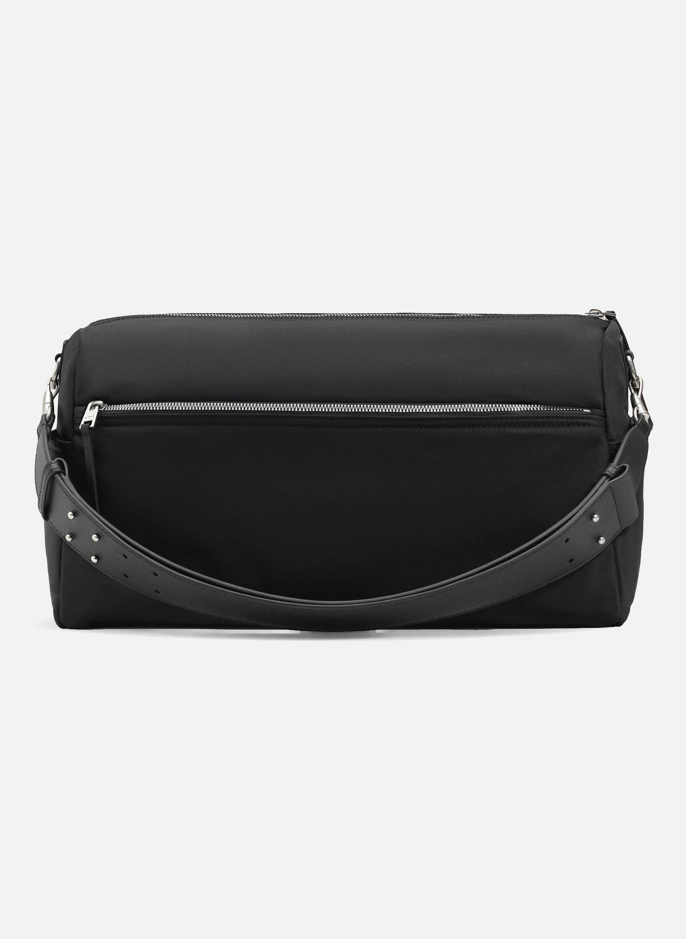 Sac marcel grand en toile de nylon unisexe AMI PARIS Noir